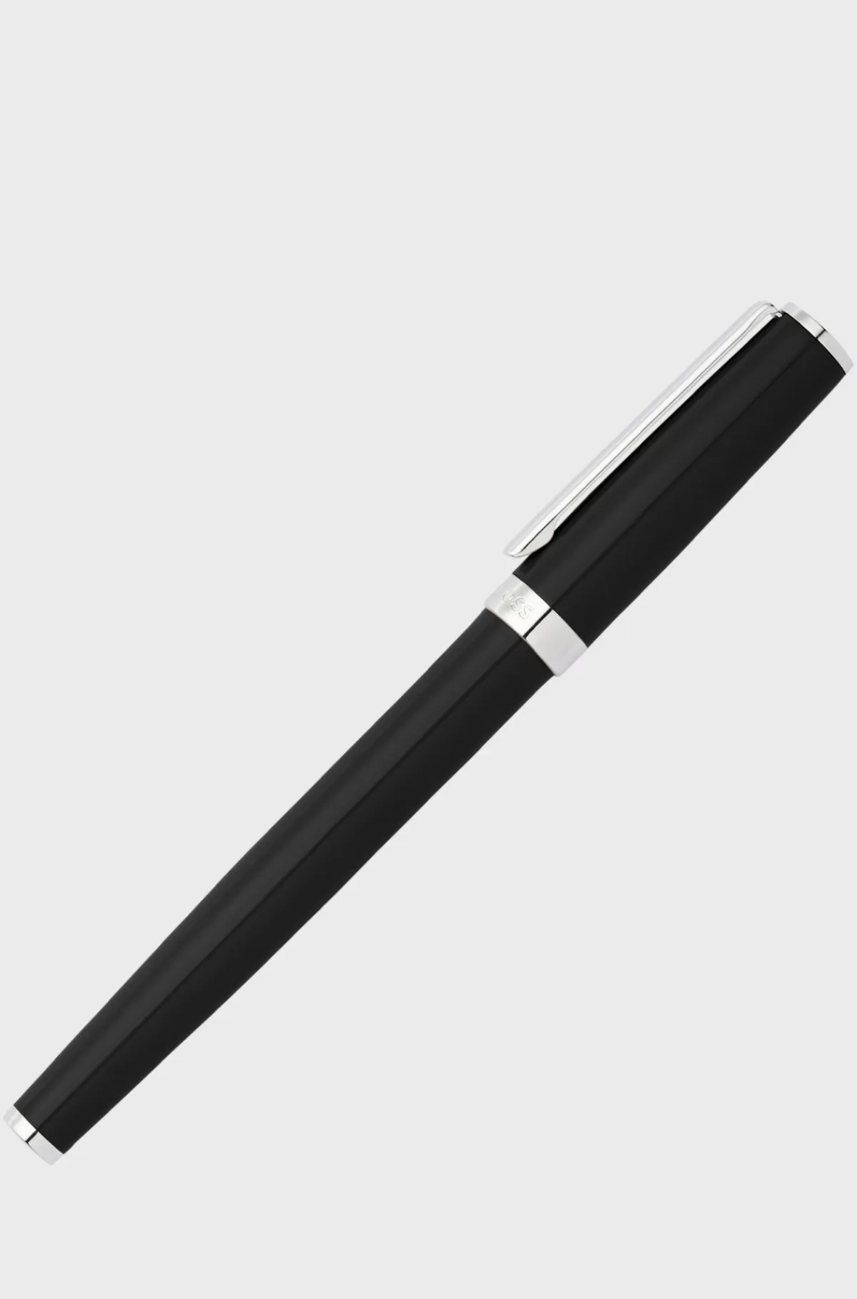 HUGO BOSS Kuglepen Med Blank, Lak Og Logoring Sort Best Sale