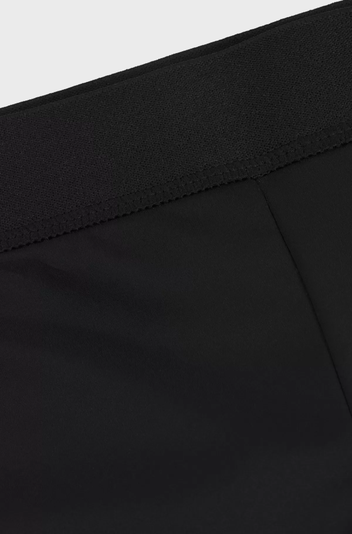 HUGO BOSS Leggings Til Børn Med Lodret Logo I Sølvtone Sort Shop