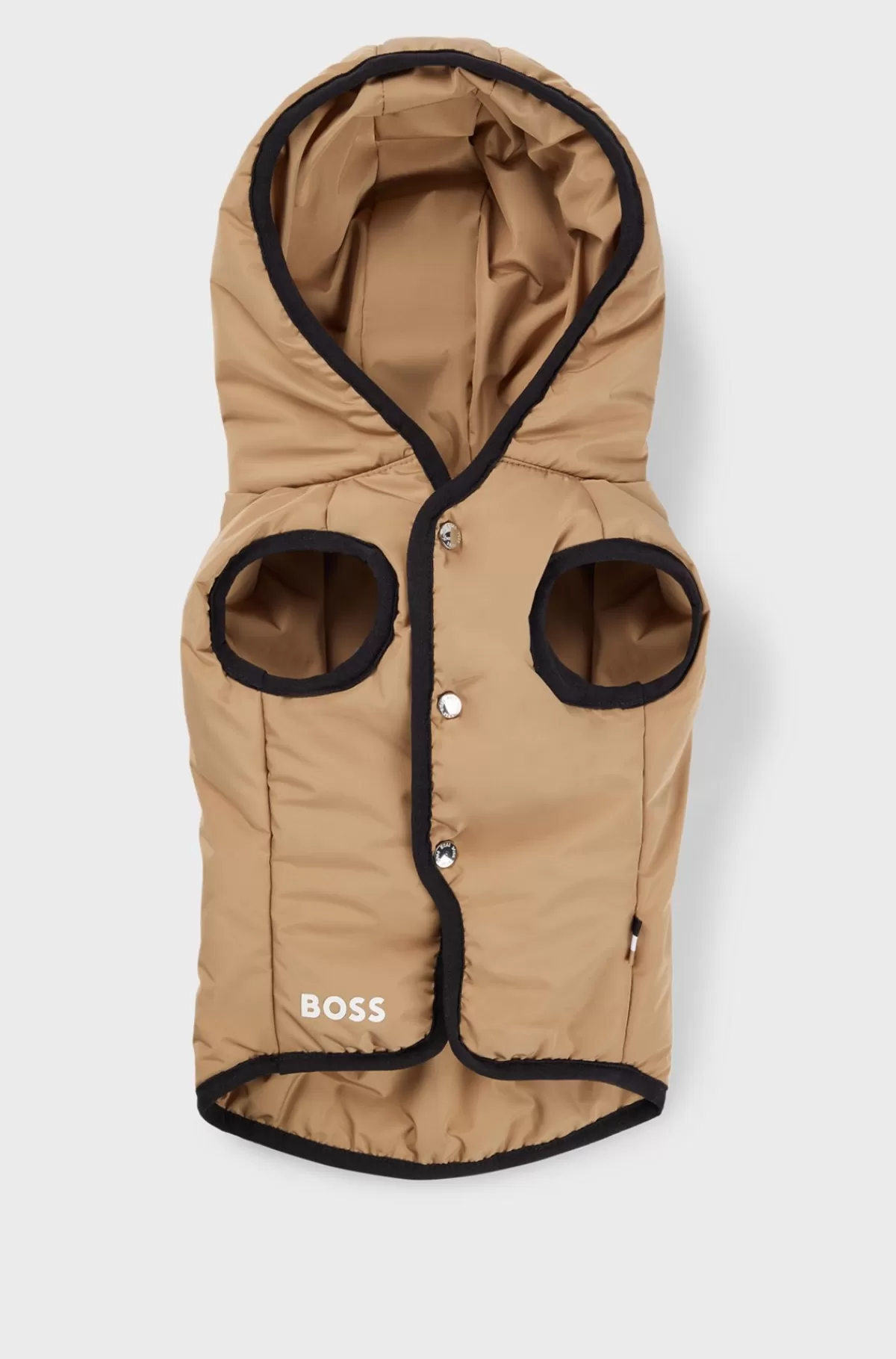 HUGO BOSS Let Hundejakke Med Logodetaljer Beige Best Sale