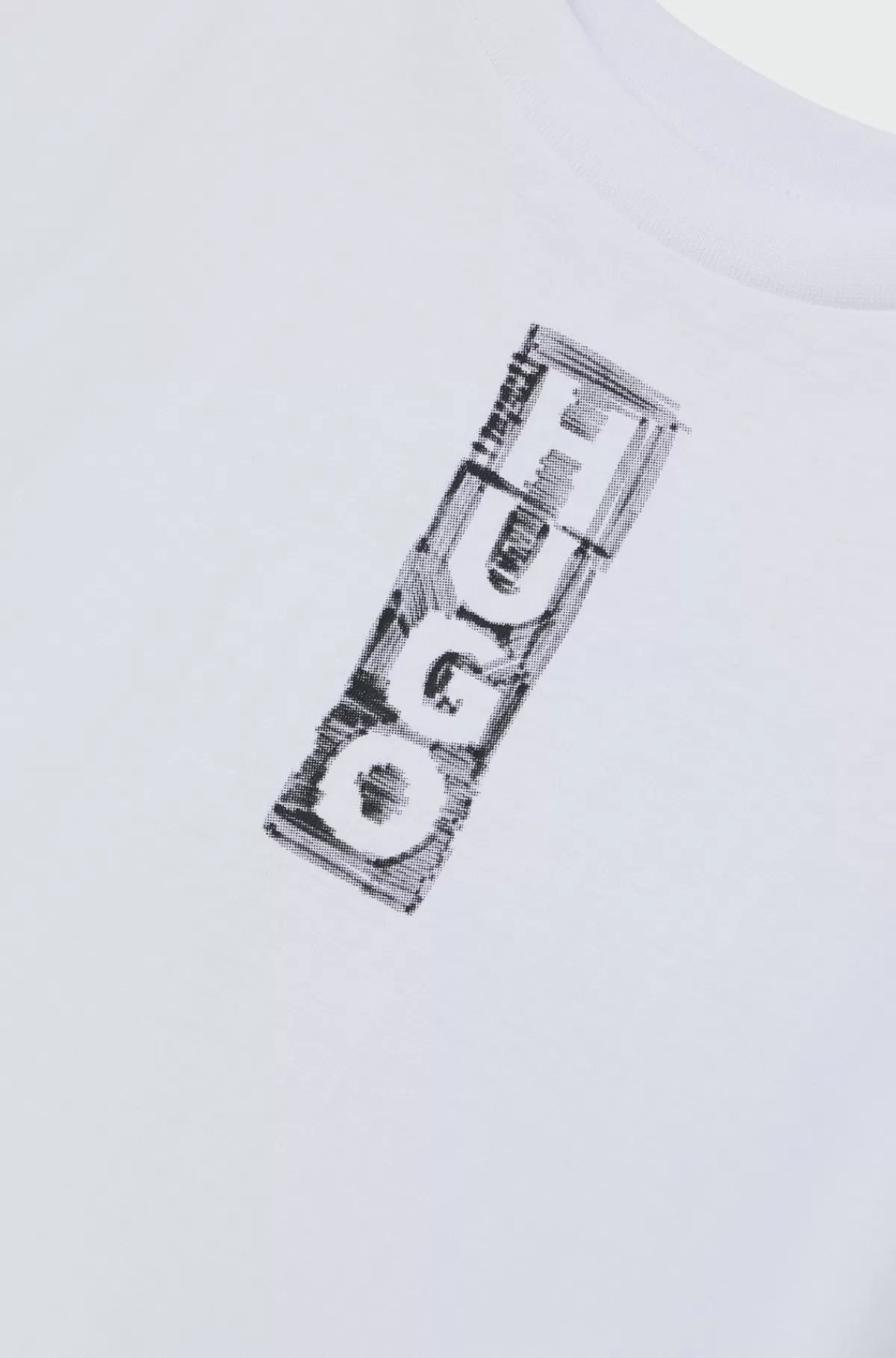 HUGO BOSS Løstsiddende T-shirt Til Børn I Bomuld Med Logo I Tusch-stil Hvid Best