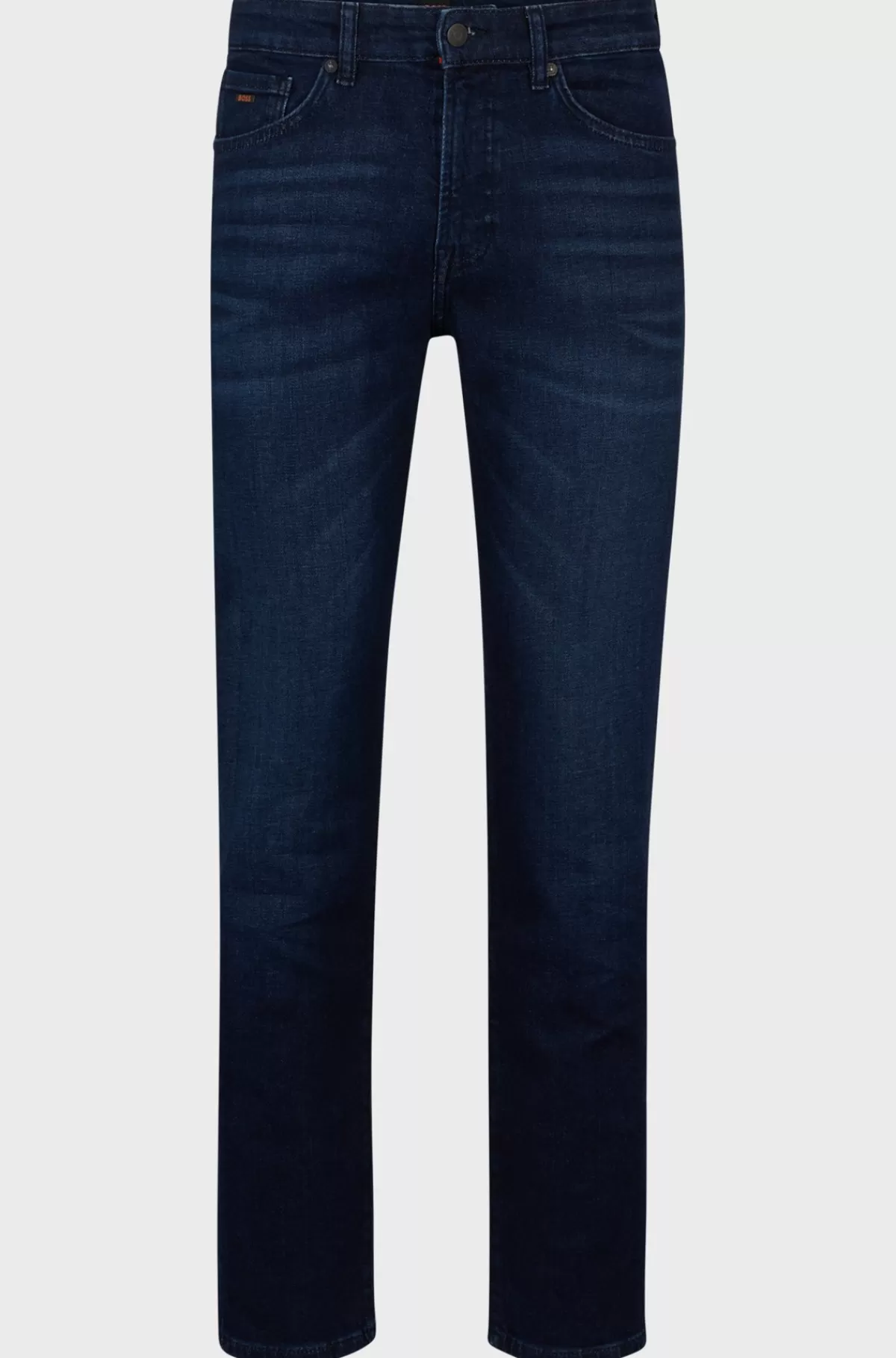 HUGO BOSS Maine Jeans Med Regular Fit I Denim Med Behageligt Stræk Mørkeblå Best