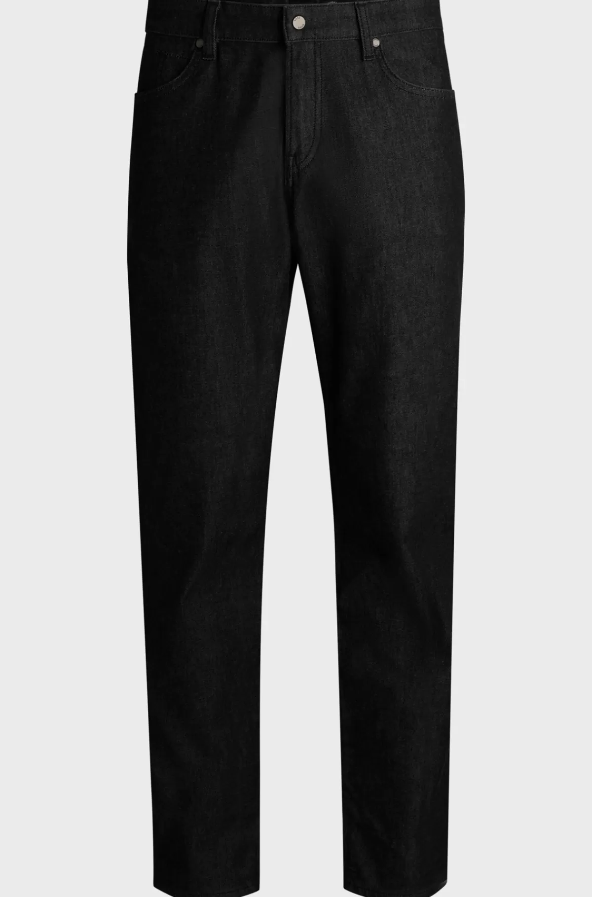 HUGO BOSS Maine Regular Fit Jeans I Denim Med Stræk Sort Outlet