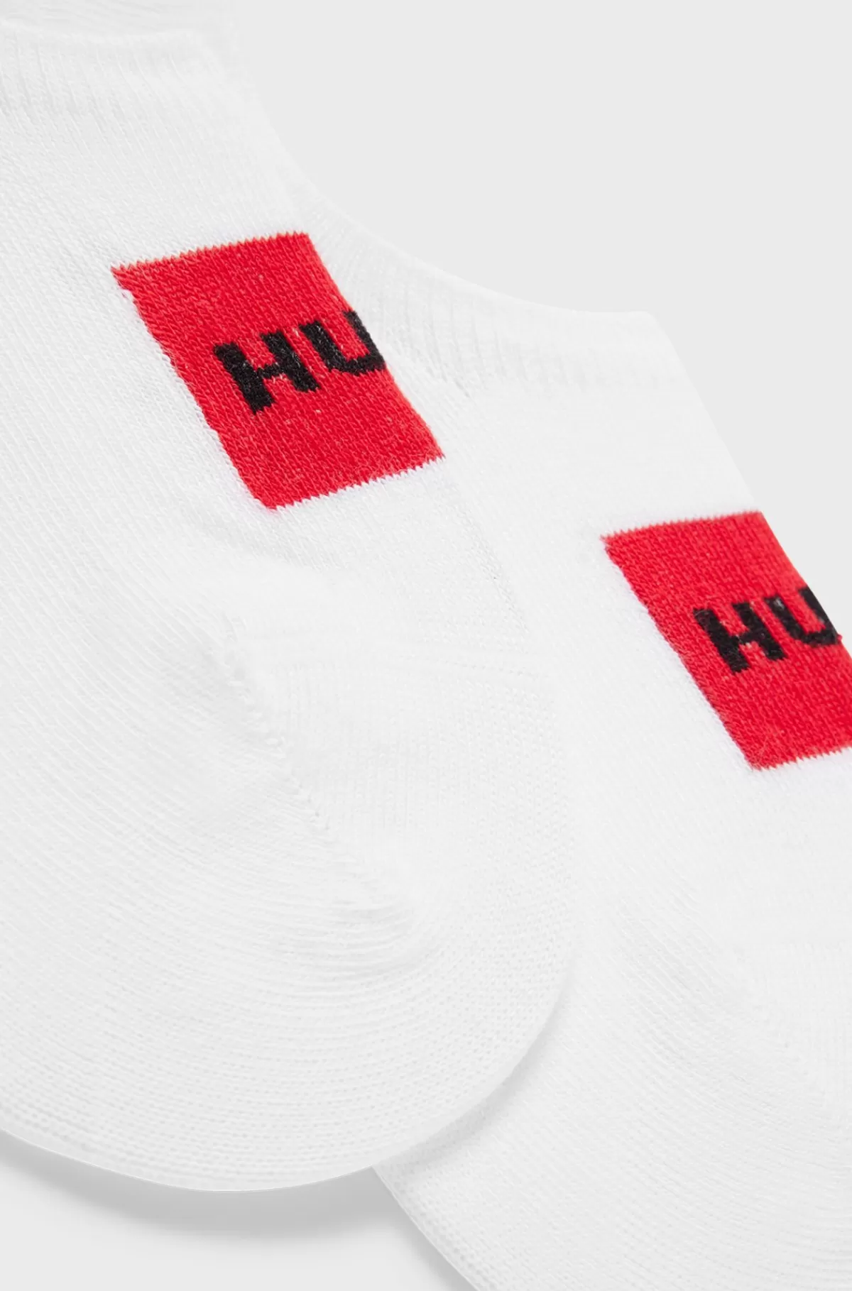 HUGO BOSS Pakke Med To Par Sneakersstrømper I Bomuldsblanding Hvid Fashion