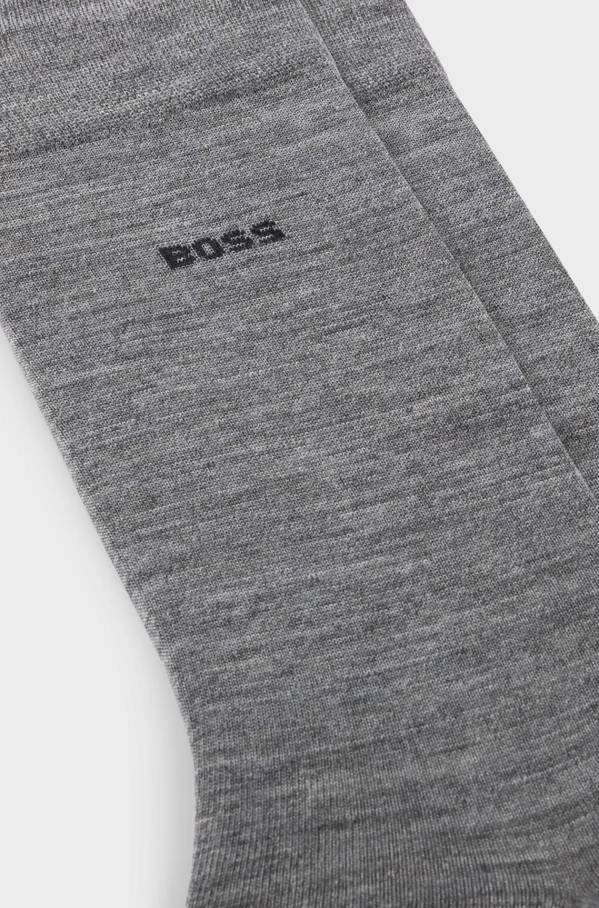 HUGO BOSS Pakke Med To Par Strømper I Uldblanding Grå Shop