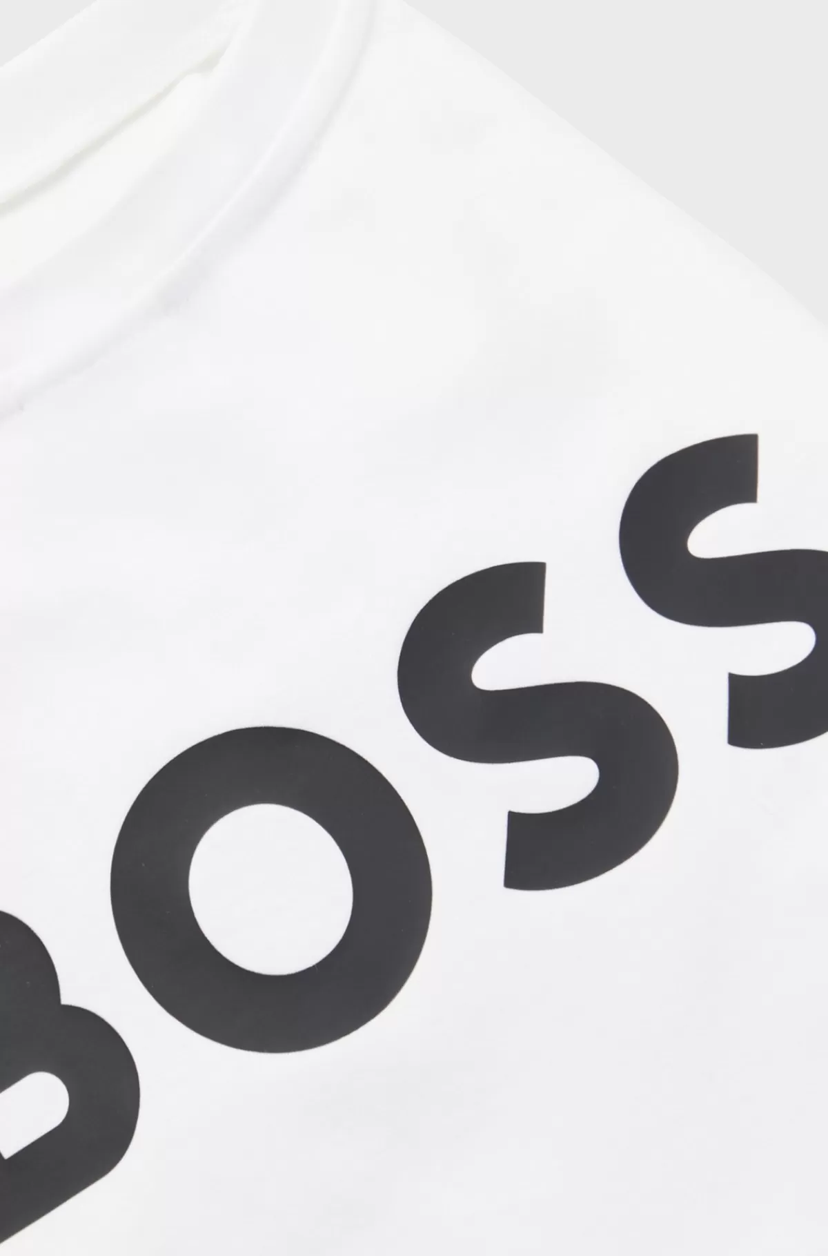 HUGO BOSS Poloshirt Til Hunde I Merceriseret Bomuld Og Med Logo I Kontrastfarve Hvid Clearance