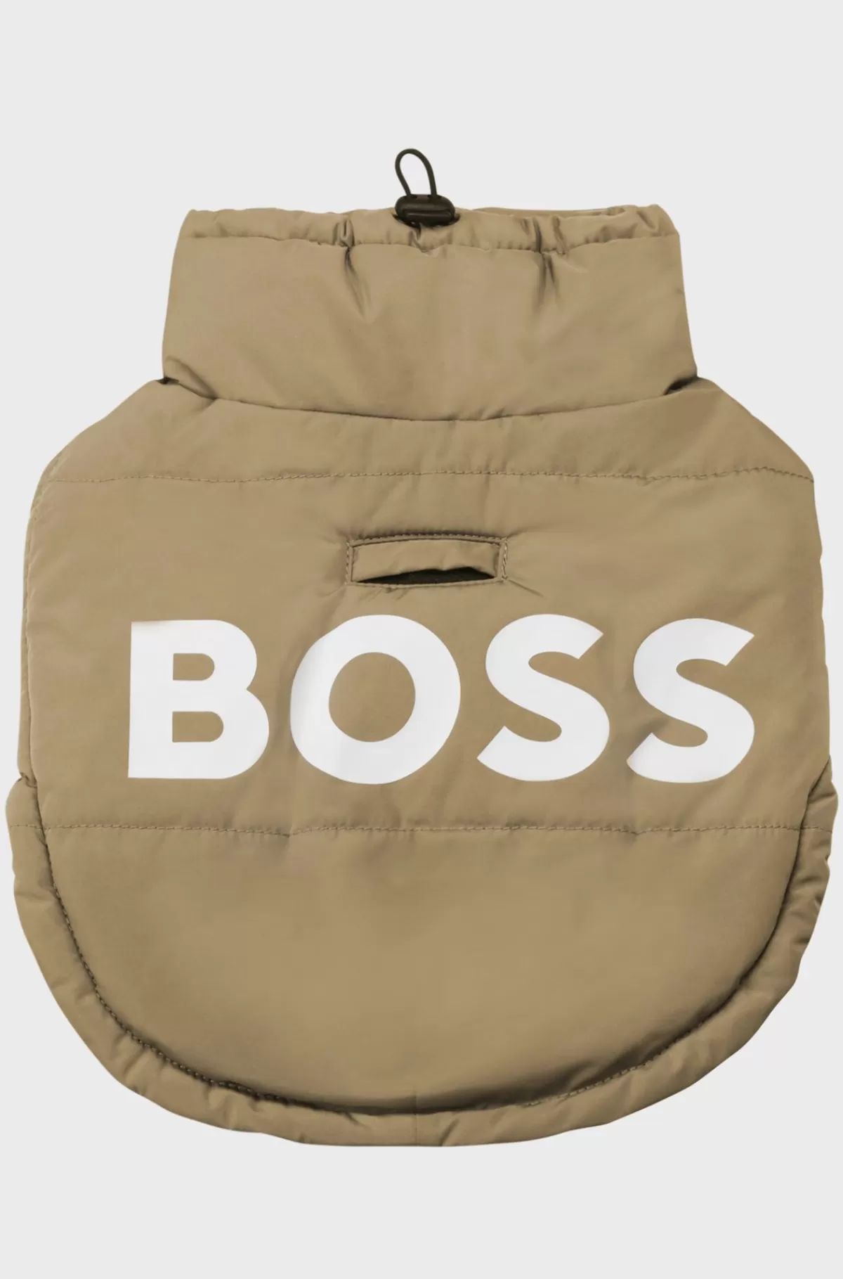 HUGO BOSS Polstret Jakke Til Hunde Med Kontrastlogo Beige Best