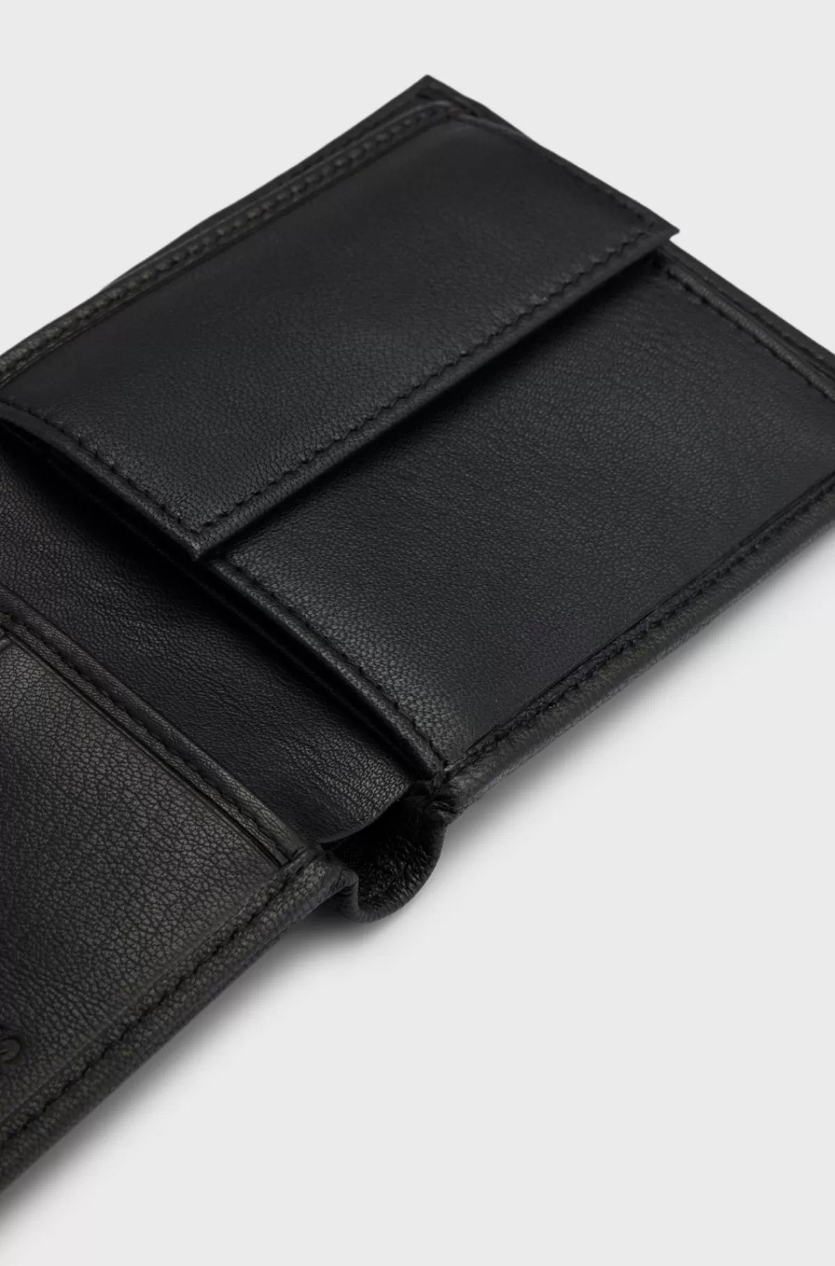HUGO BOSS Pung Med Præget Logo Og Møntlomme Sort Sale