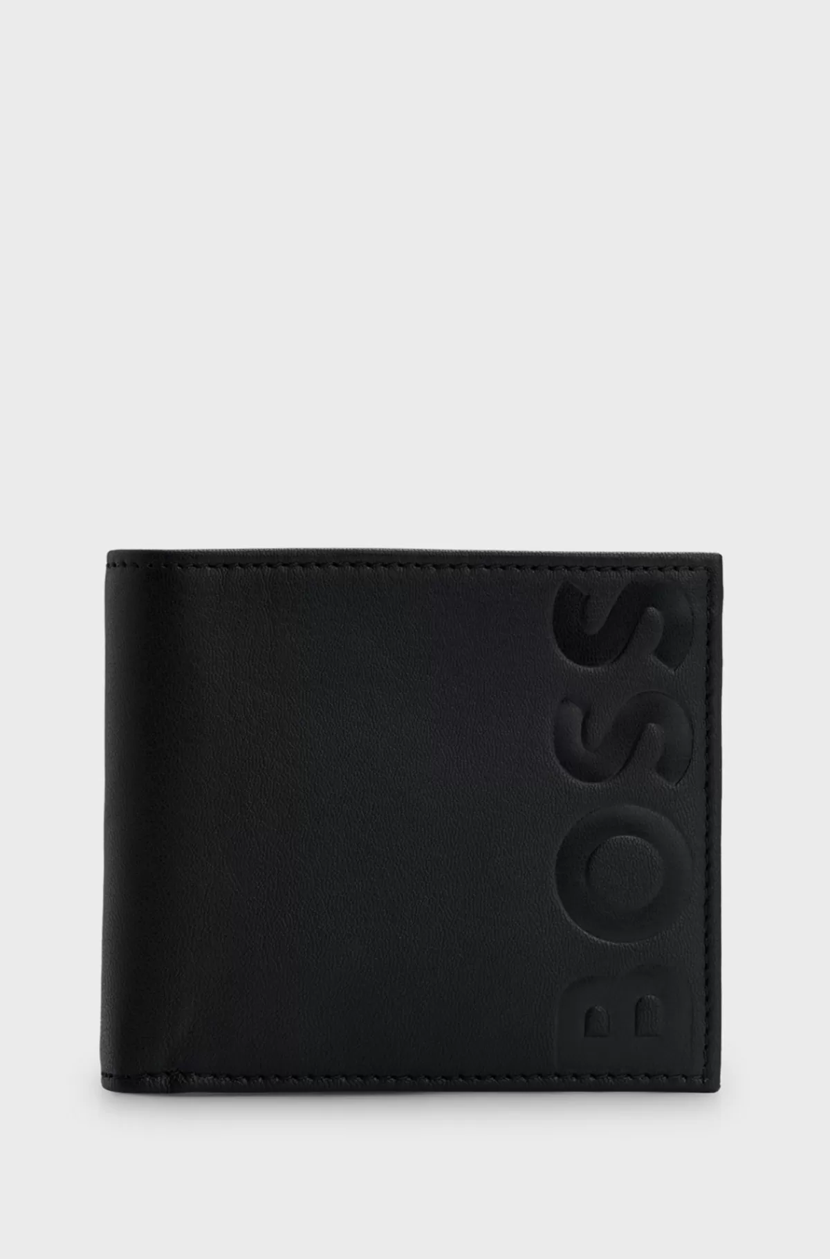 HUGO BOSS Pung Med Præget Logo Og Møntlomme Sort Sale
