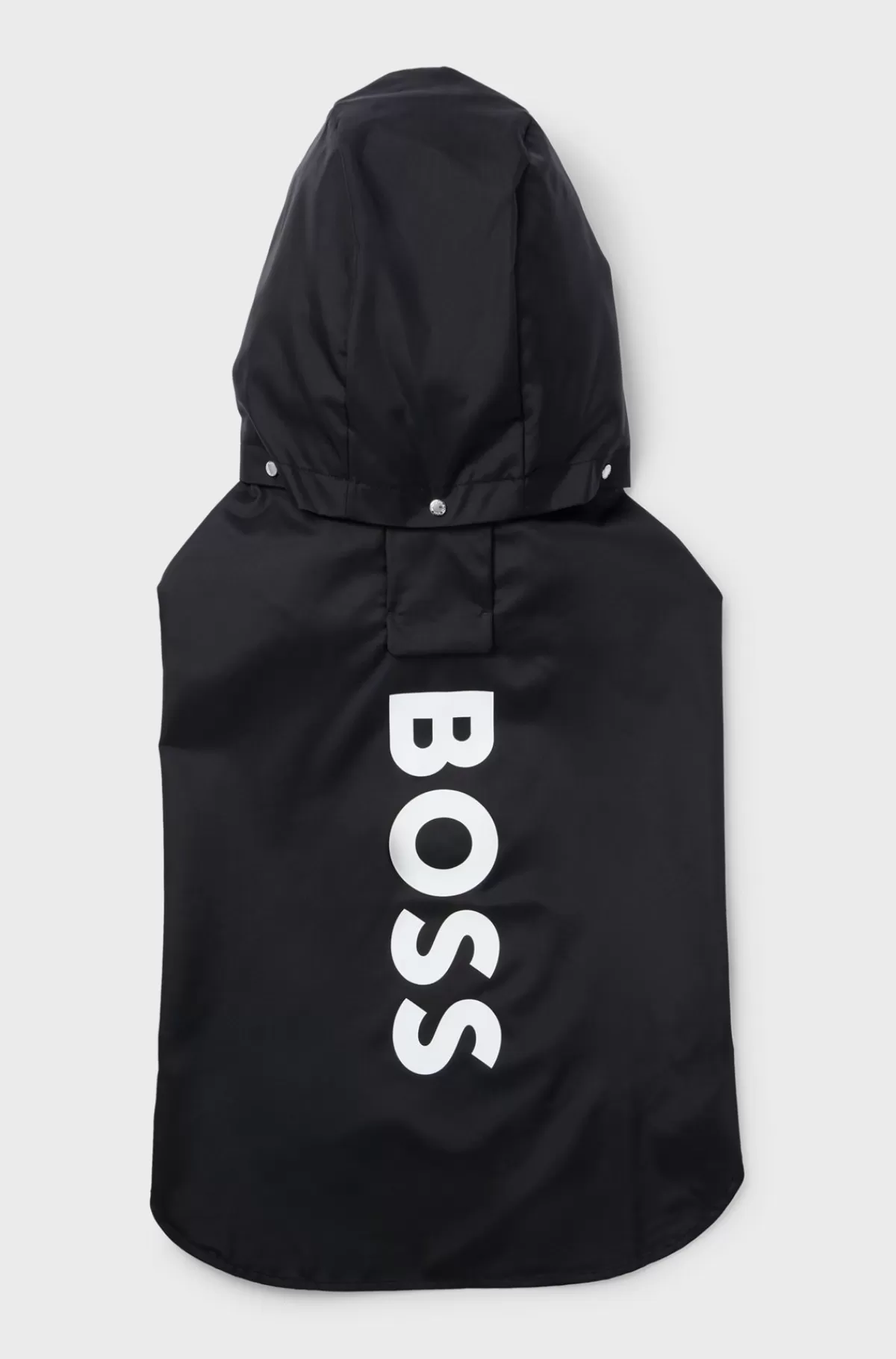 HUGO BOSS Regnfrakke Til Hunde I Vandtæt Materiale Med Logo I Kontrastfarve Sort Clearance
