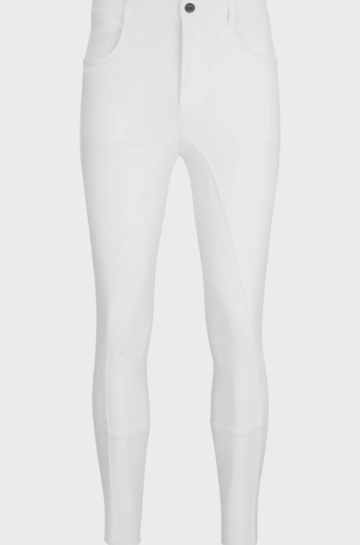 HUGO BOSS Ridebukser Med Fuldgrip Til Hestesport I Materiale Med Ekstra Stræk Hvid Best