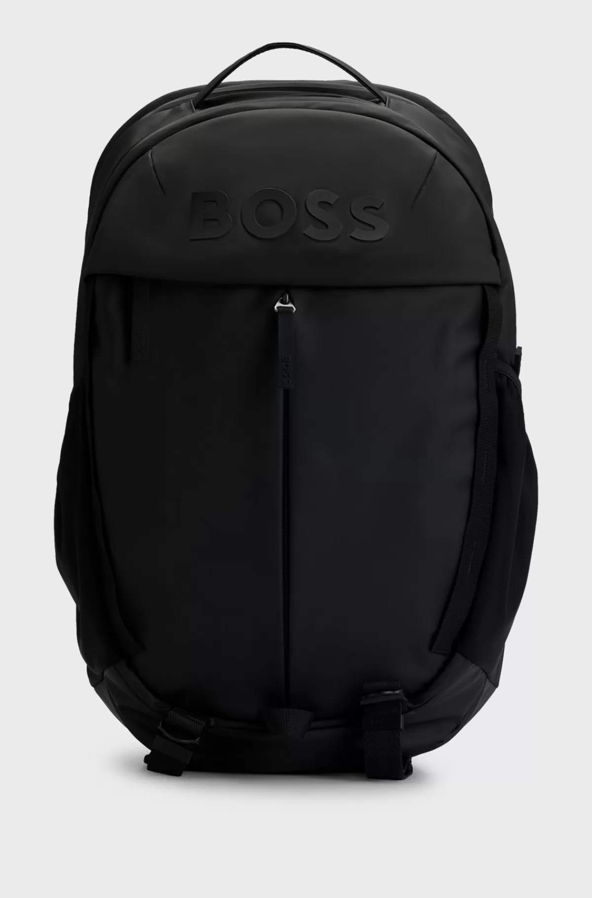 HUGO BOSS Rygsæk I Imiteret Læder Med Logo Sort Flash Sale