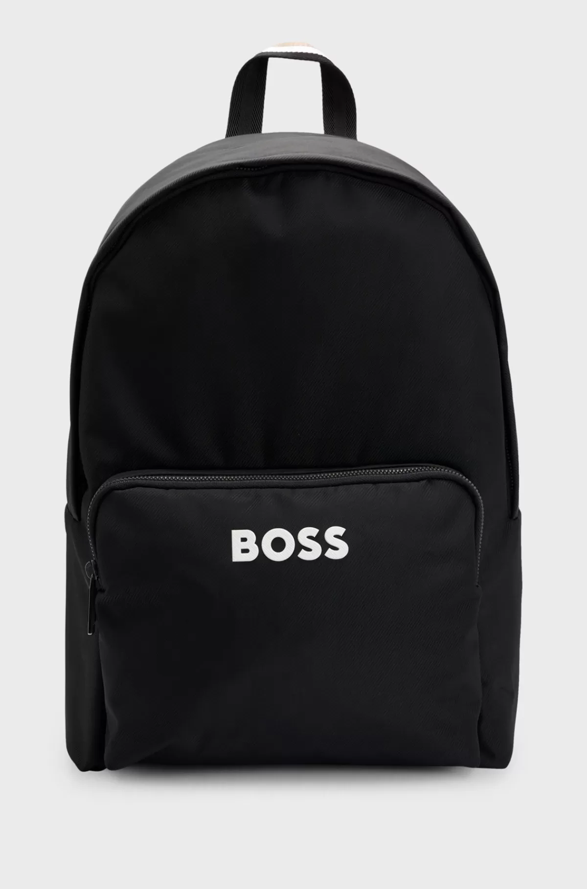 HUGO BOSS Rygsæk Med Justerbar Strop Og Logo I Kontrastfarve Sort Clearance