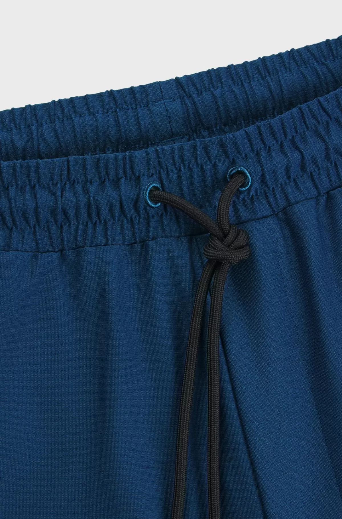 HUGO BOSS Short Med Aktivt Stræk Og Dekorative Reflekterende Detaljer Blå Shop