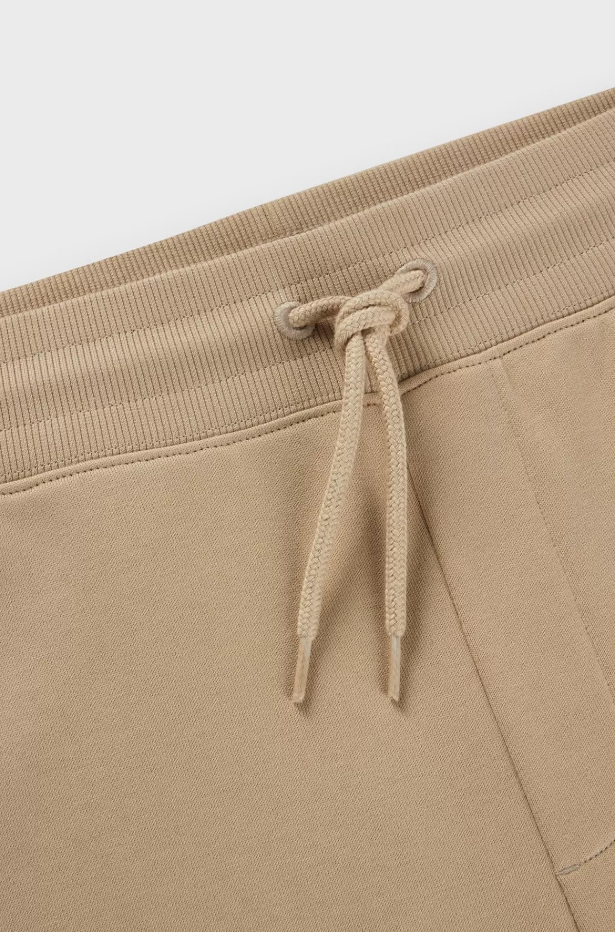 HUGO BOSS Shorts Af Sweatkvalitet Af Bomuld Med Relaxed Fit Og Logo Beige Hot