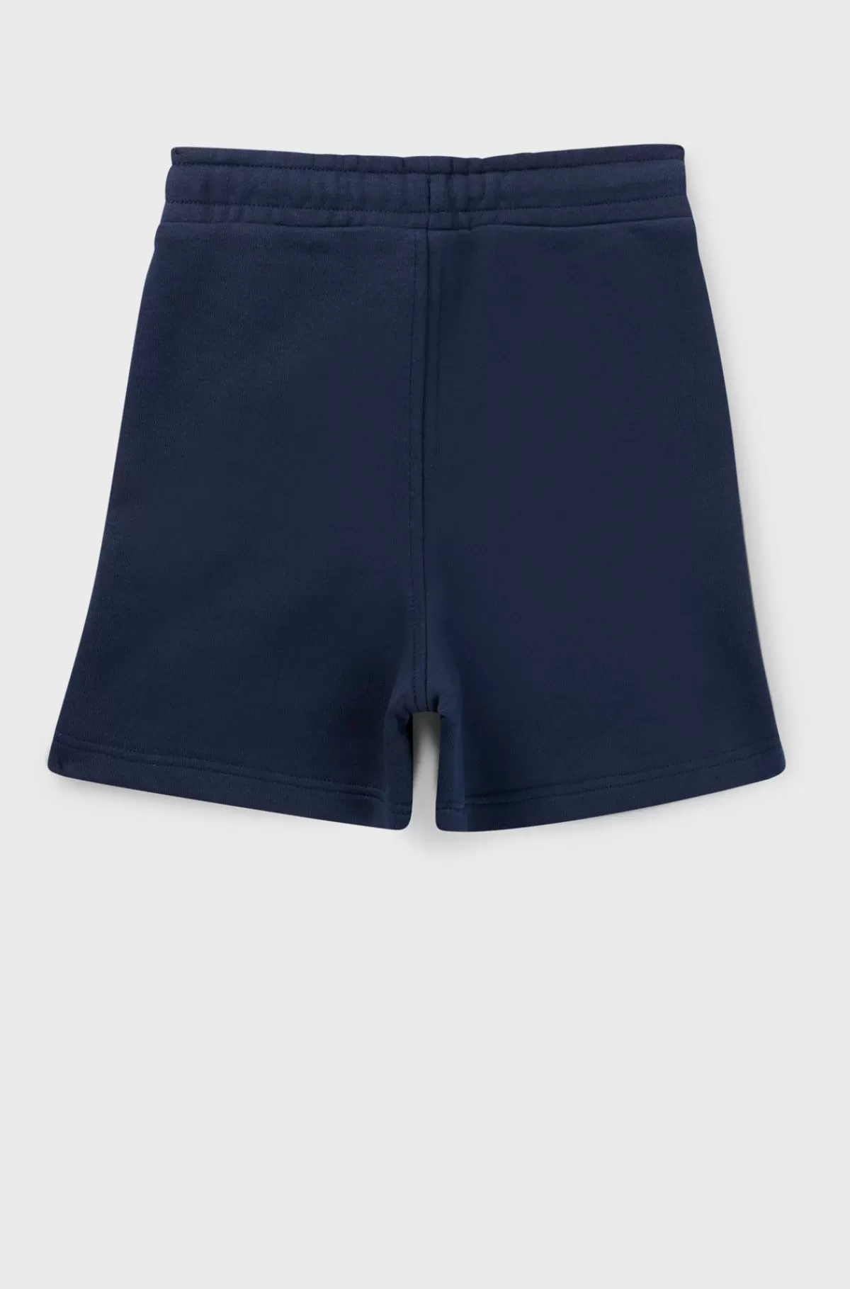 HUGO BOSS Shorts Til Børn I Fleece Med Regular Fit Og Logoprint Mørkeblå Store