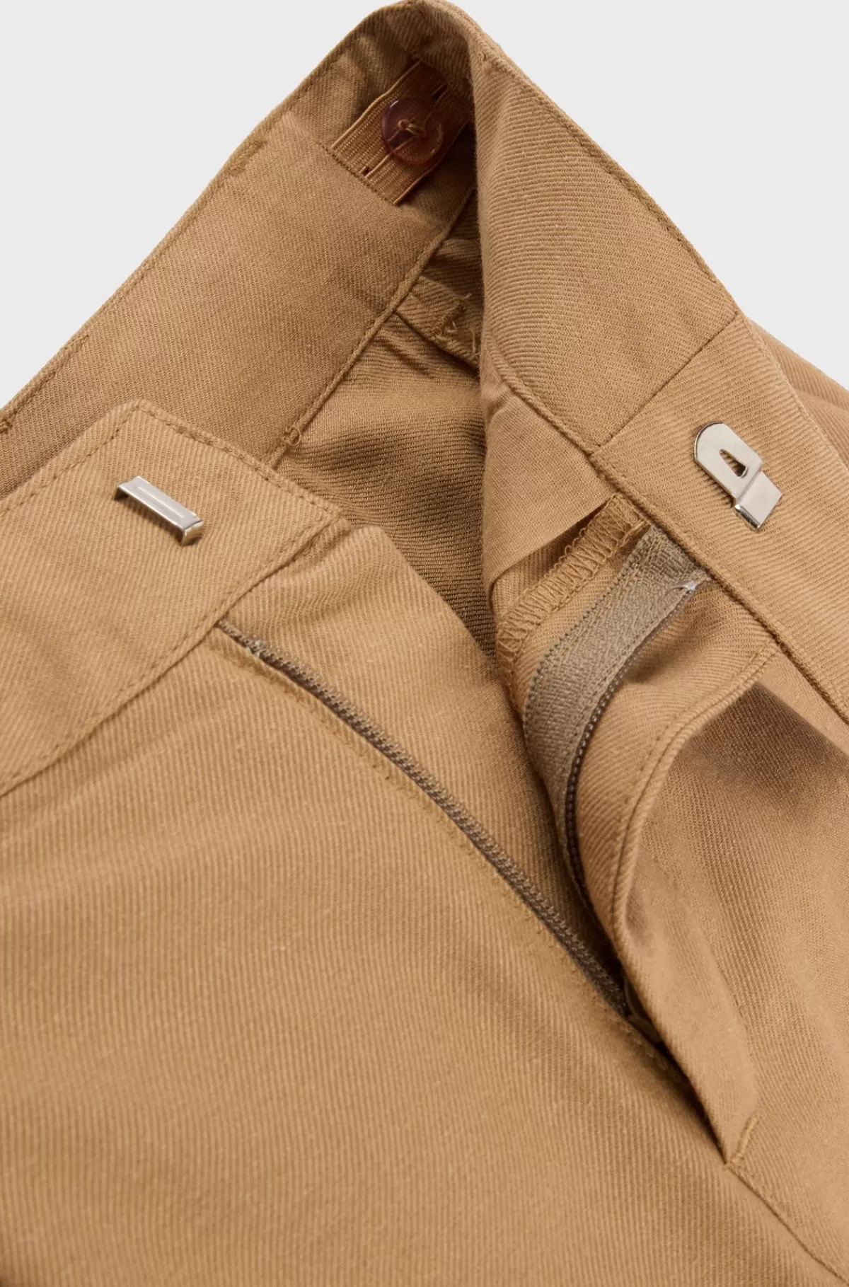 HUGO BOSS Shorts Til Børn Med Loose Fit I Twillvævet Bomuldsblanding Brun Online