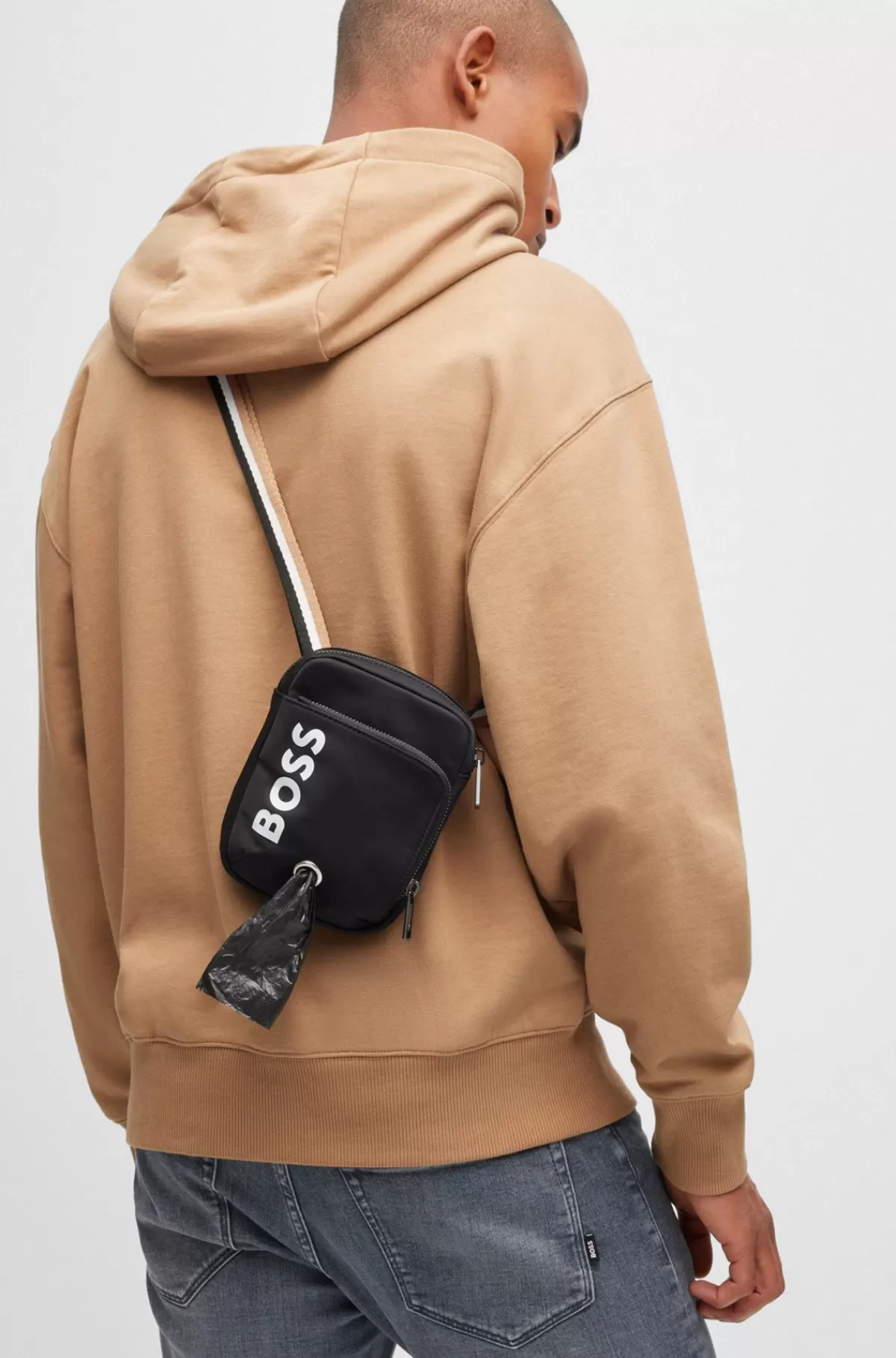 HUGO BOSS Skuldertaske Med Logo I Kontrastfarve Til Gåture Med Hunden Assorteret-forpakket Store