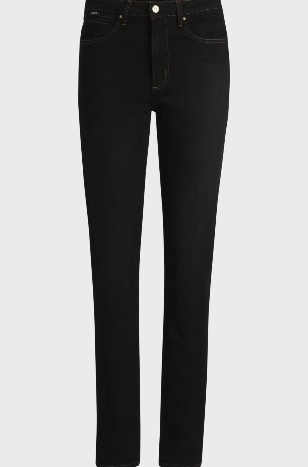 HUGO BOSS Slim Fit Jeans I Denim Med Stræk Sort New