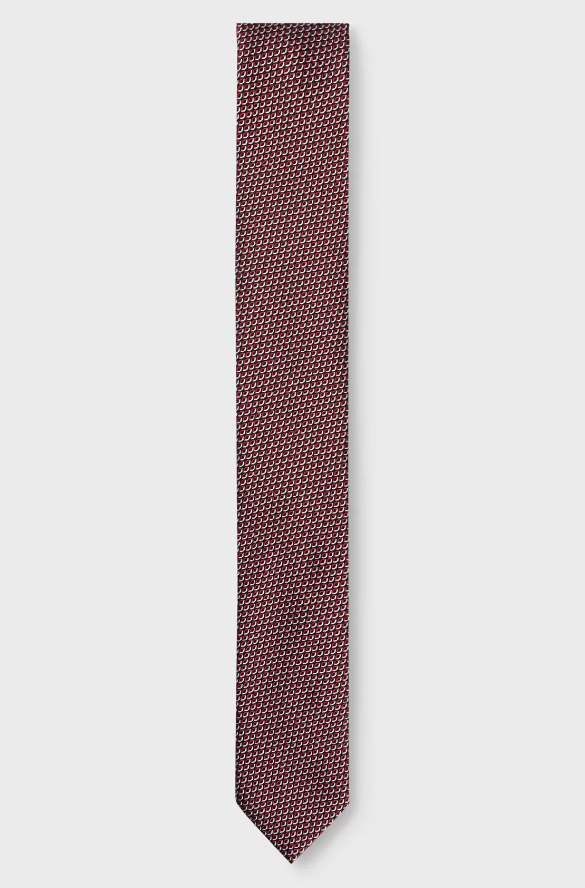 HUGO BOSS Slips I Silkeblanding Med Et Moderne Mønster Overalt Lys pink Cheap