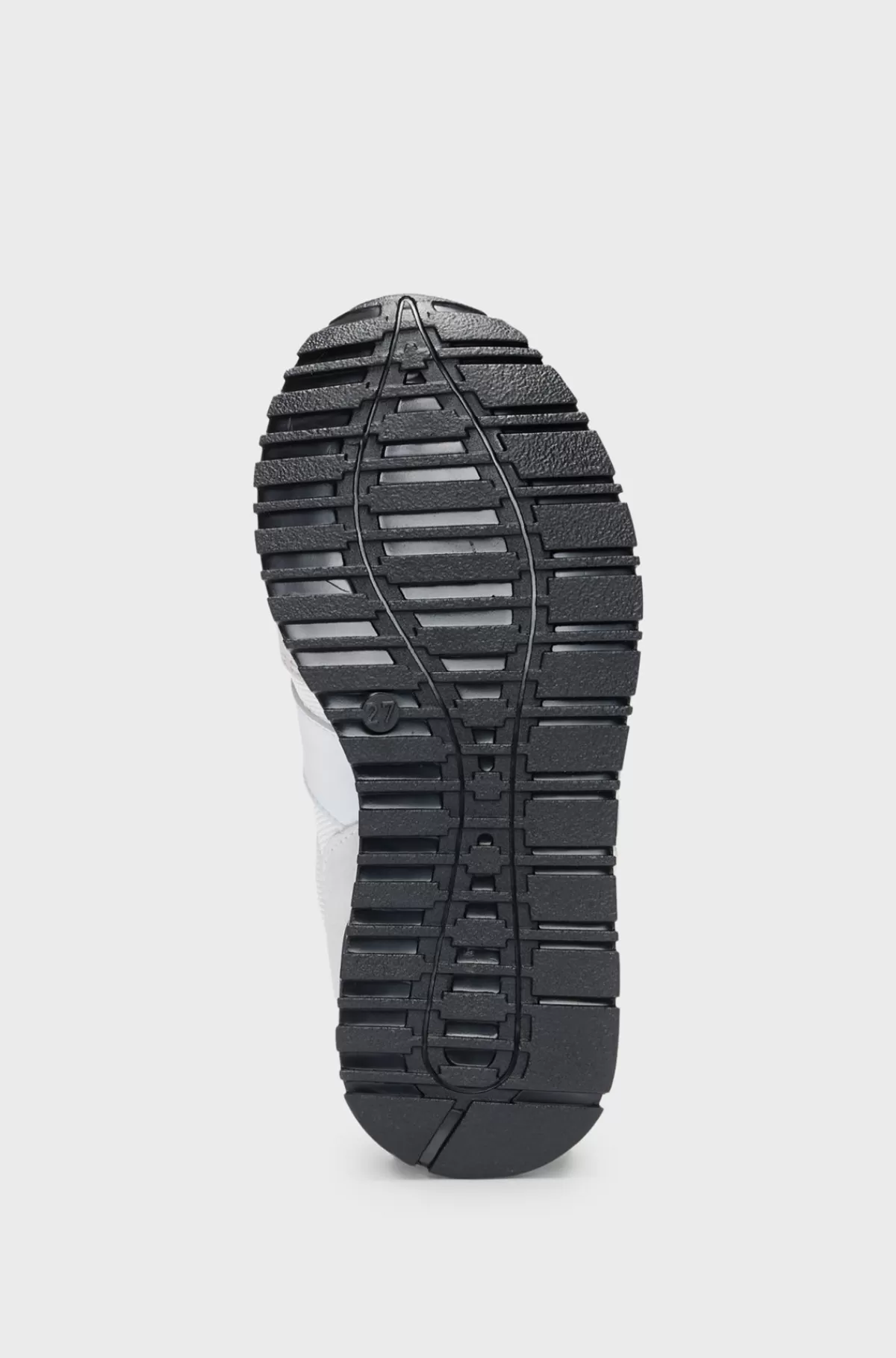 HUGO BOSS Sneakers Til Børn I Blandede Materialer Med Logo I Kontrastfarve Hvid Store