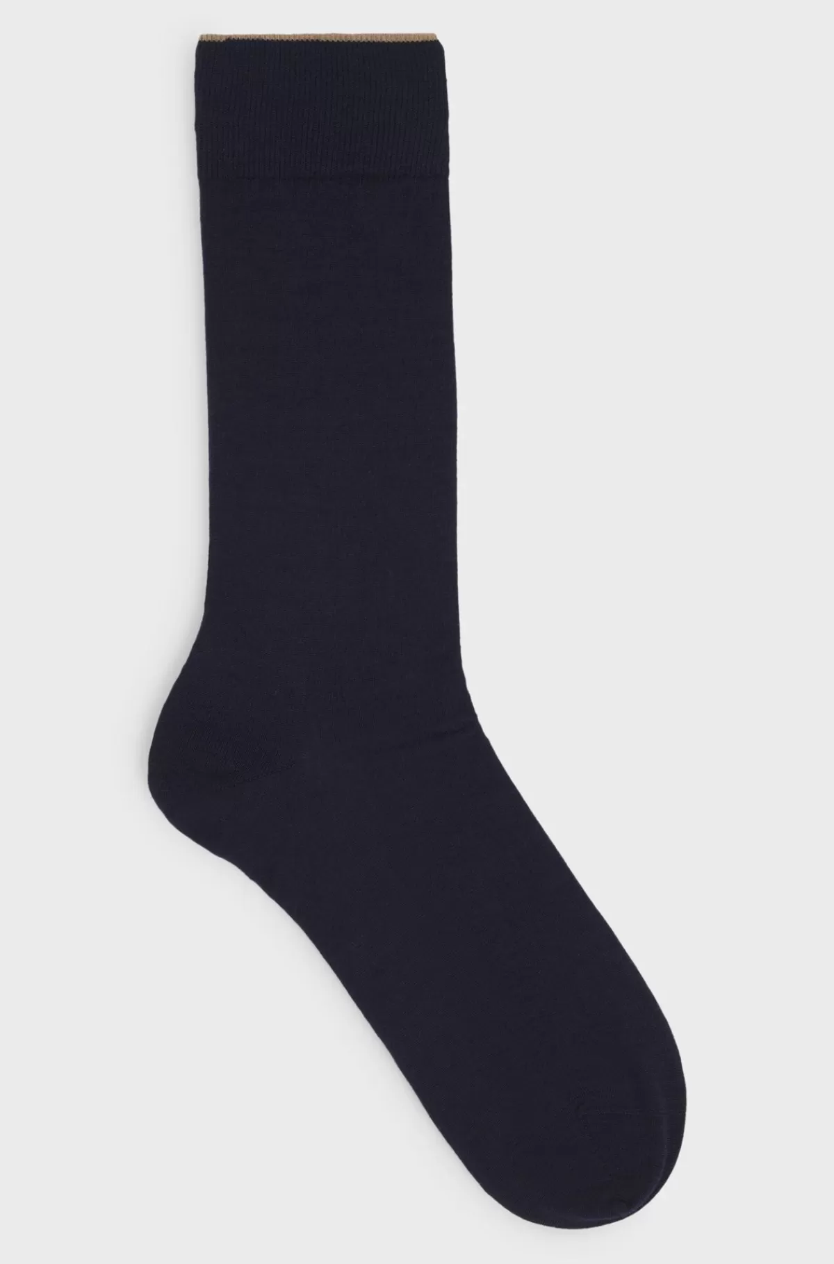 HUGO BOSS Sokker Med Almindelig Længde I Kashmirblanding Mørkeblå Store
