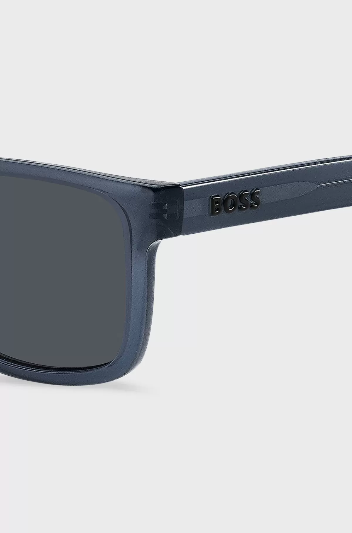 HUGO BOSS Solbriller I t Acetat Med 3D-logo Blå Cheap