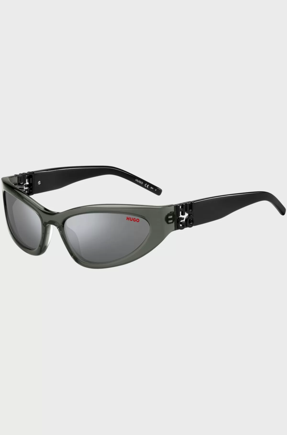 HUGO BOSS Solbriller I t Acetat Med 3D-monogram Grå Discount