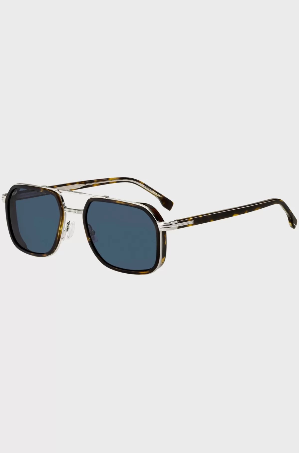 HUGO BOSS Solbriller I Havana-acetat Med Stål Og Effekt Med Flere Lag Brun Discount