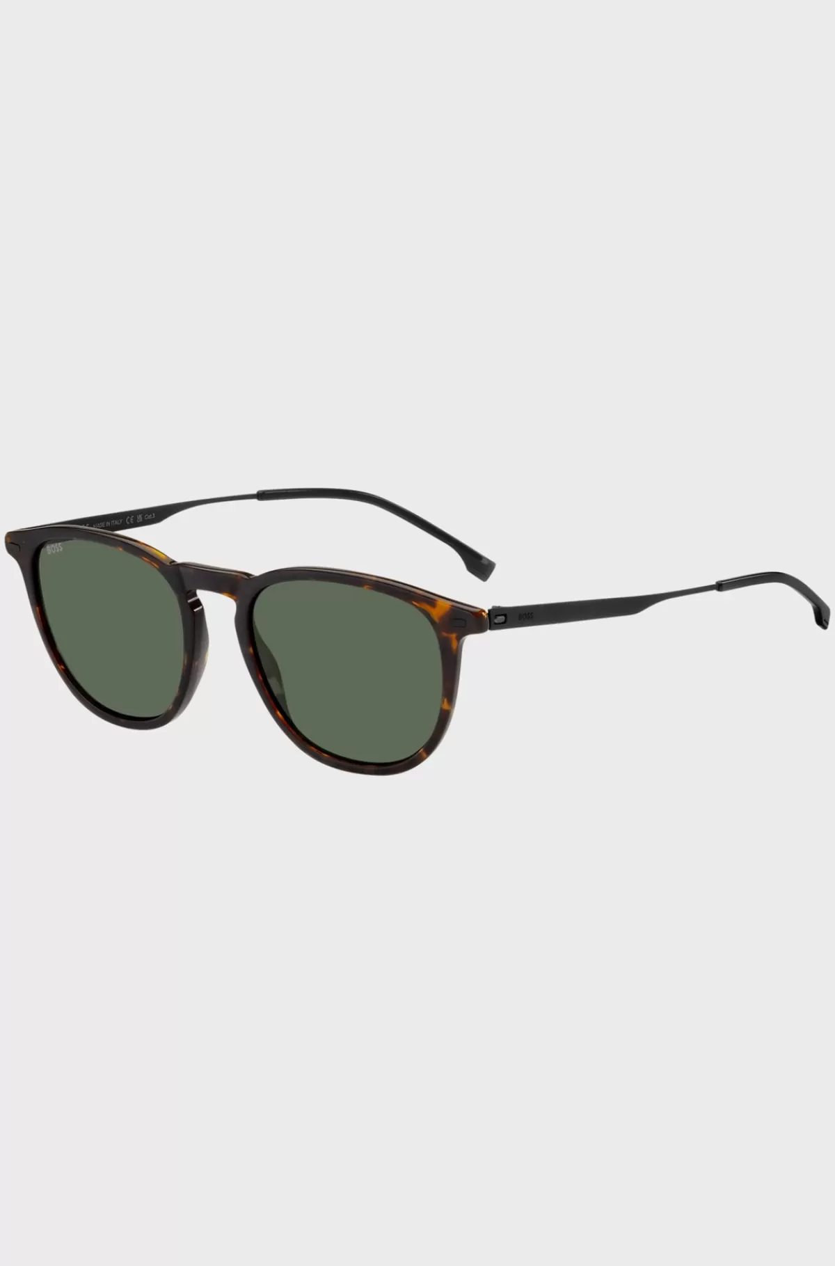 HUGO BOSS Solbriller I Havana-acetat Med Stålstænger Brun Best Sale