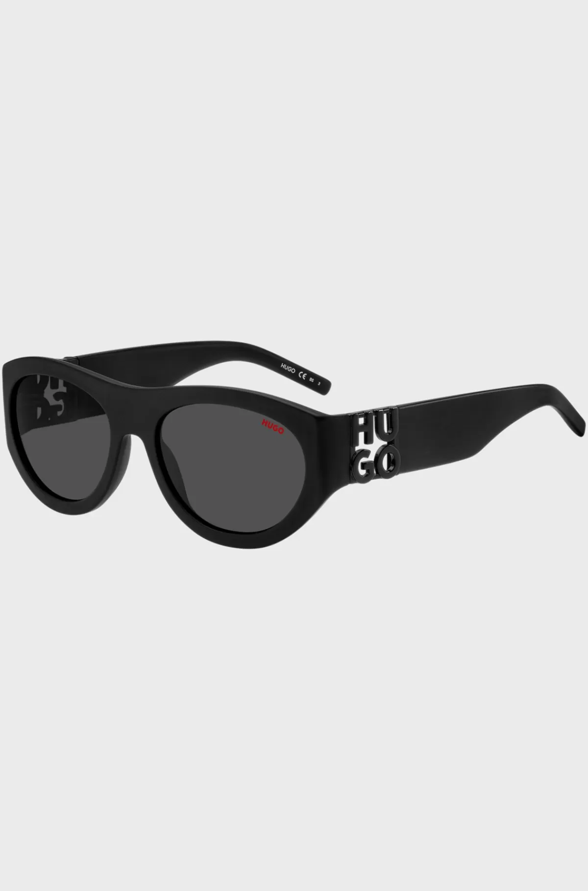 HUGO BOSS Solbriller I Acetat Med 3D-monogram Sort Flash Sale