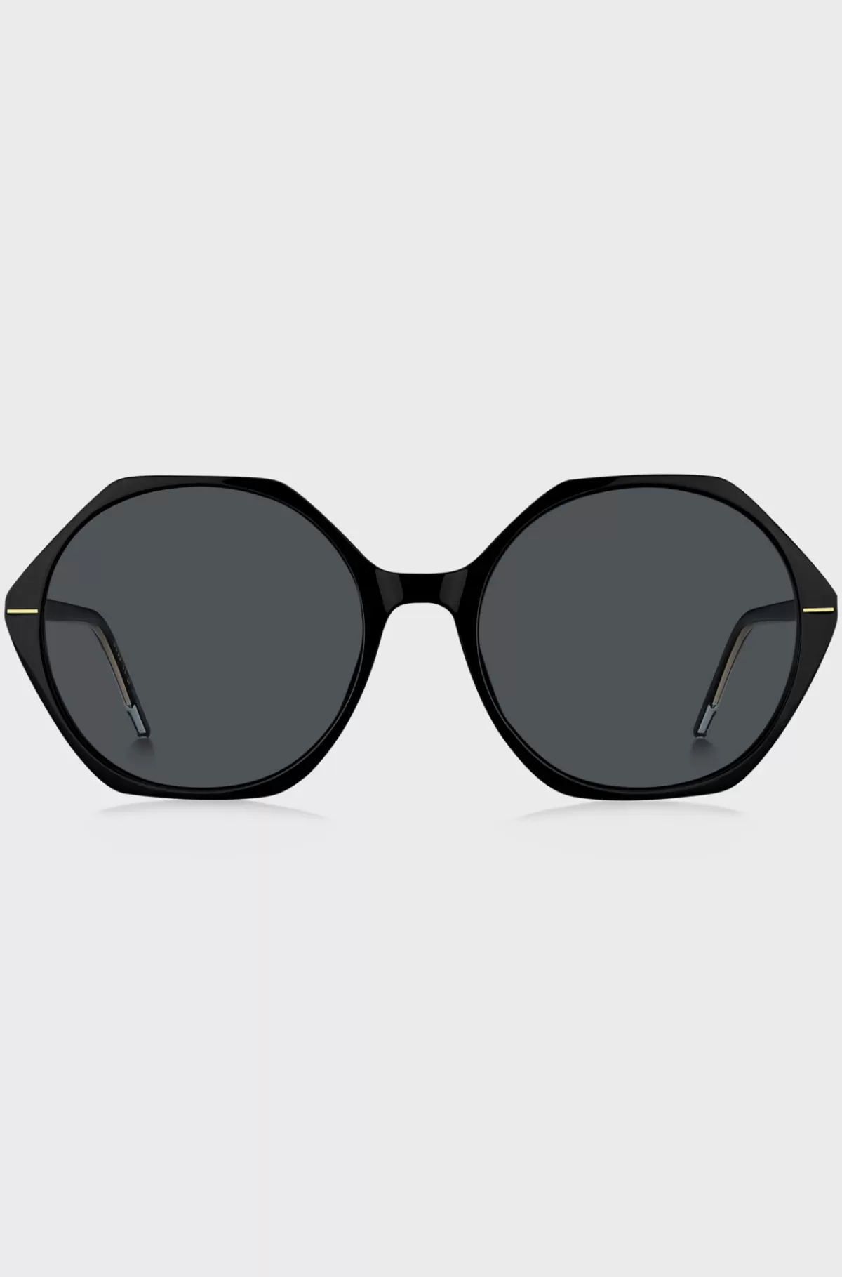 HUGO BOSS Solbriller I Acetat Med Kantet Stel Sort Fashion