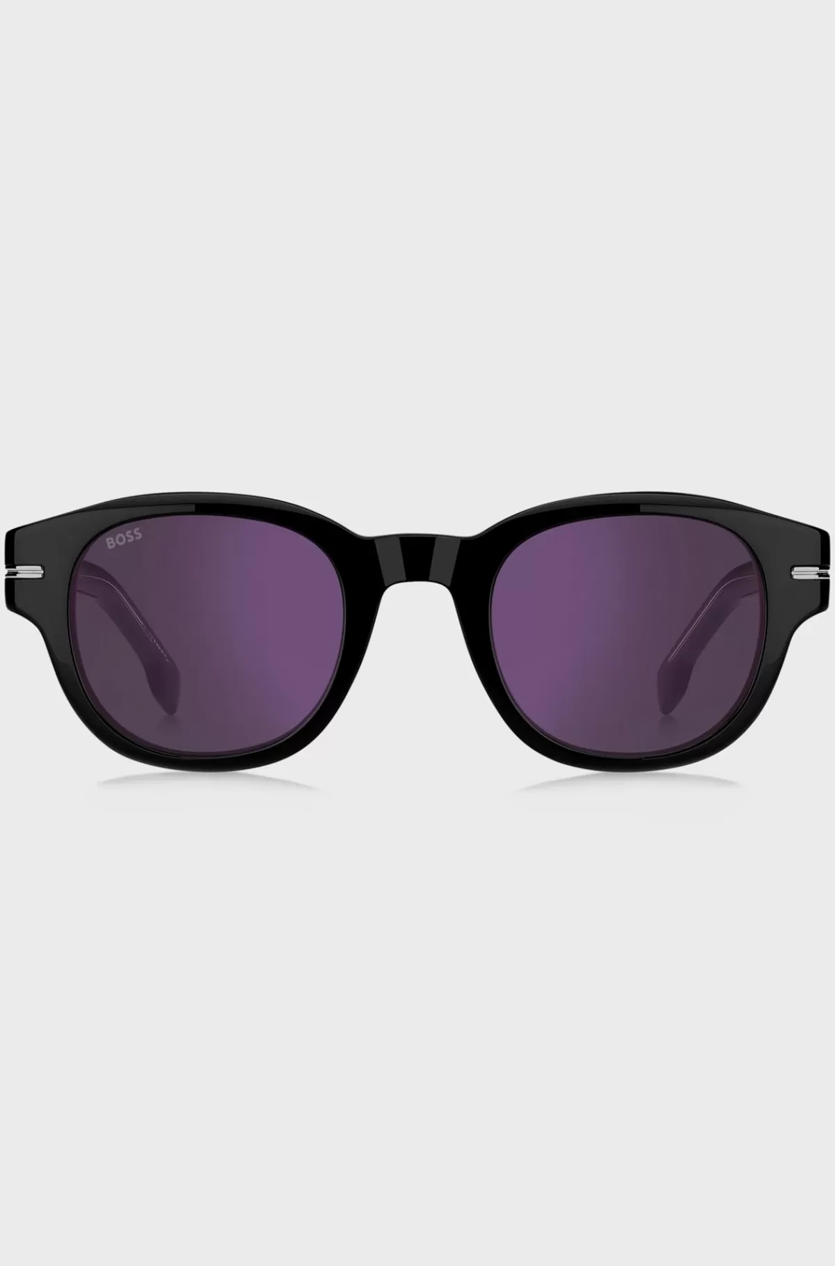HUGO BOSS Solbriller I Acetat Med Violette Glas Sort Cheap