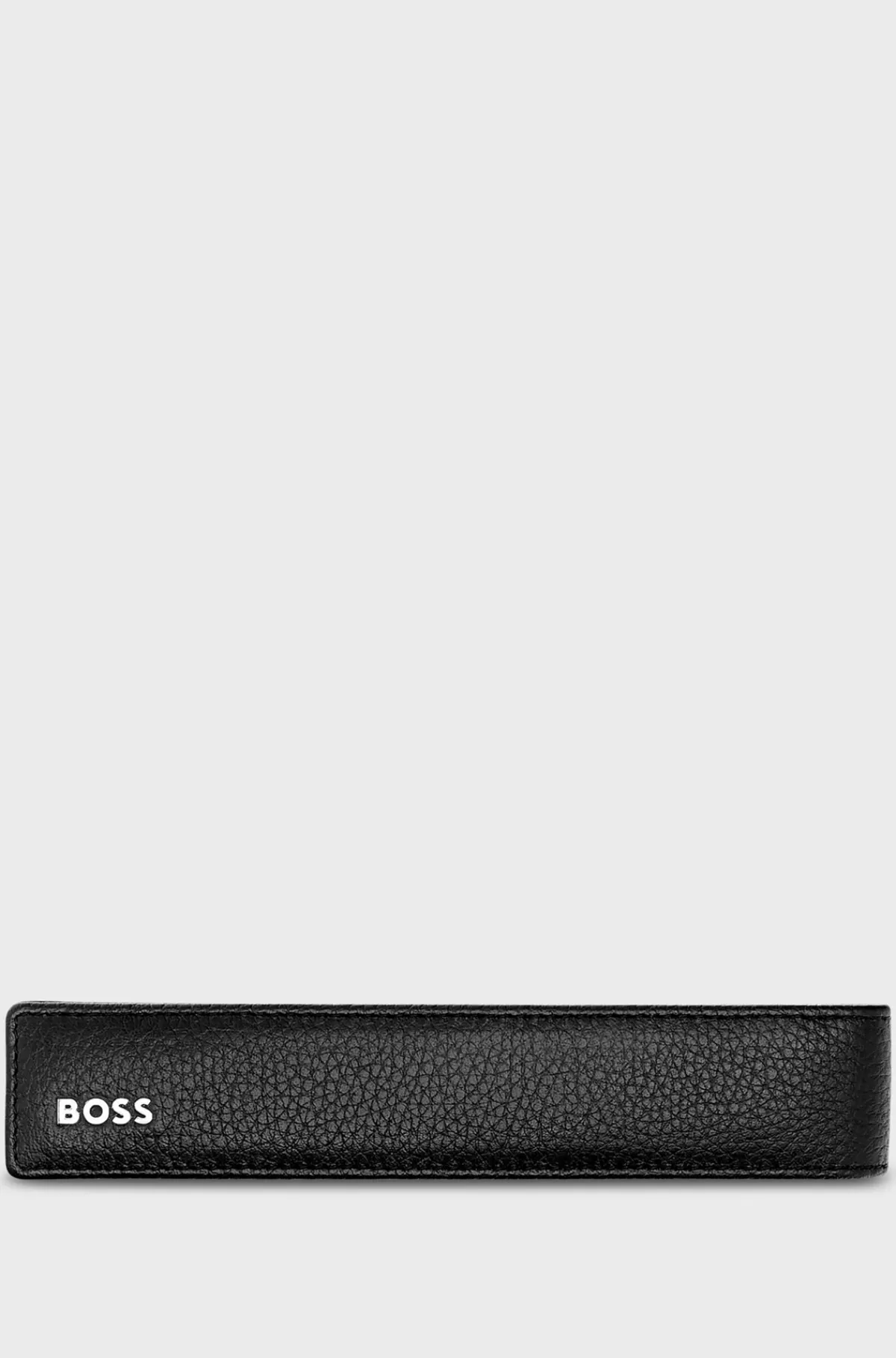 HUGO BOSS Etui I Kornet Læder Til Kuglepen Sort Clearance