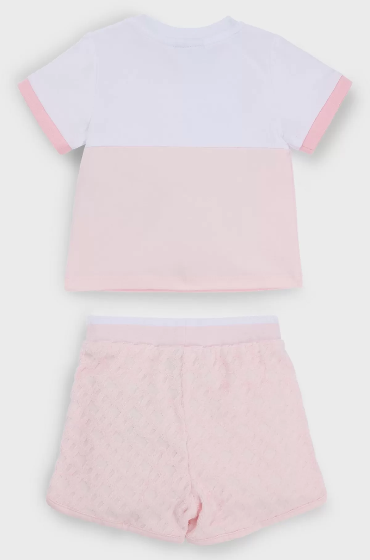 HUGO BOSS Sæt I Gaveæske Med T-shirt Og Shorts Til Babyer Lys pink Fashion