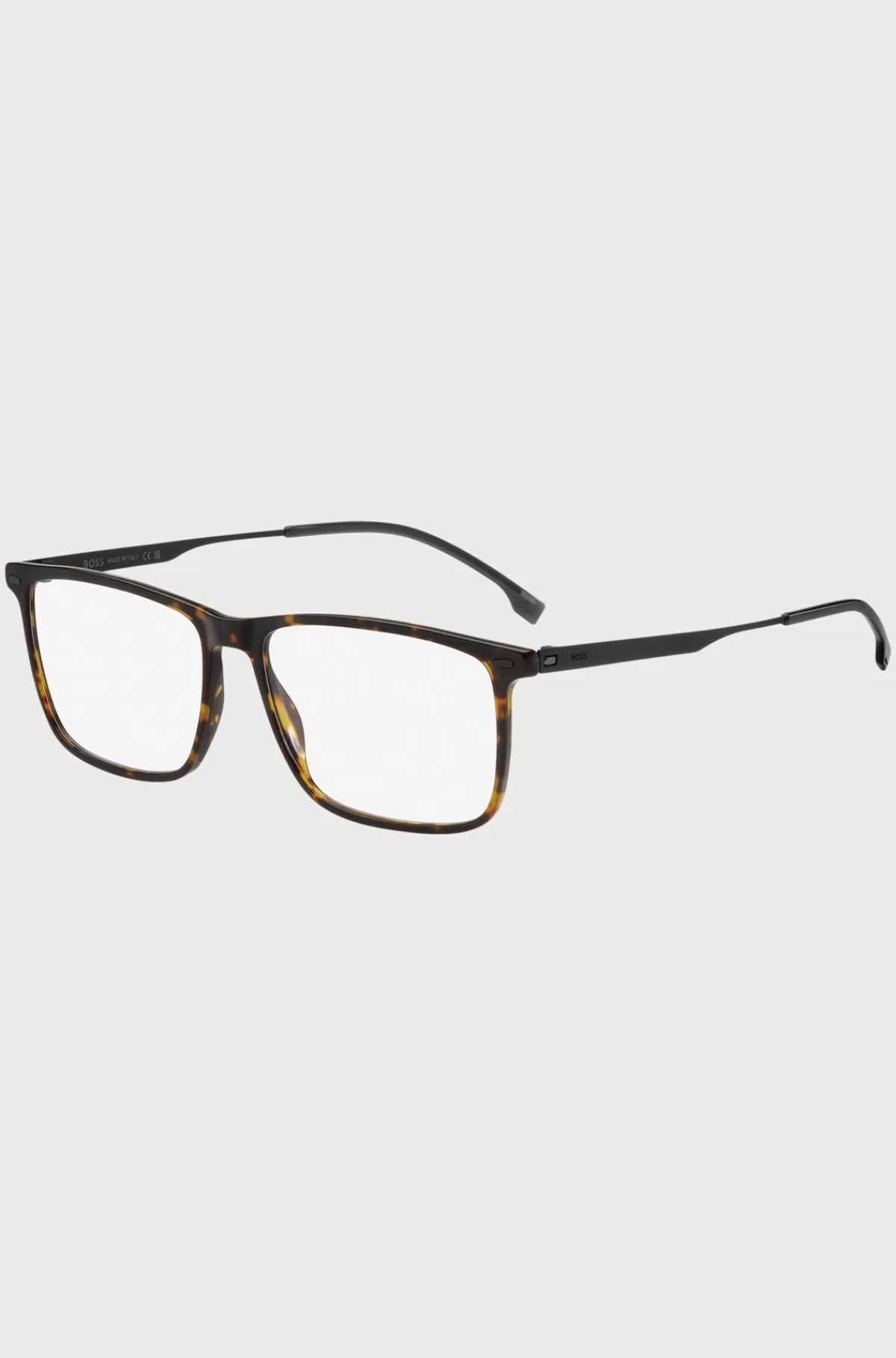 HUGO BOSS Stel Til Briller Med Styrke I Havana-acetat Med Stænger I Sort Acetat Brun Cheap