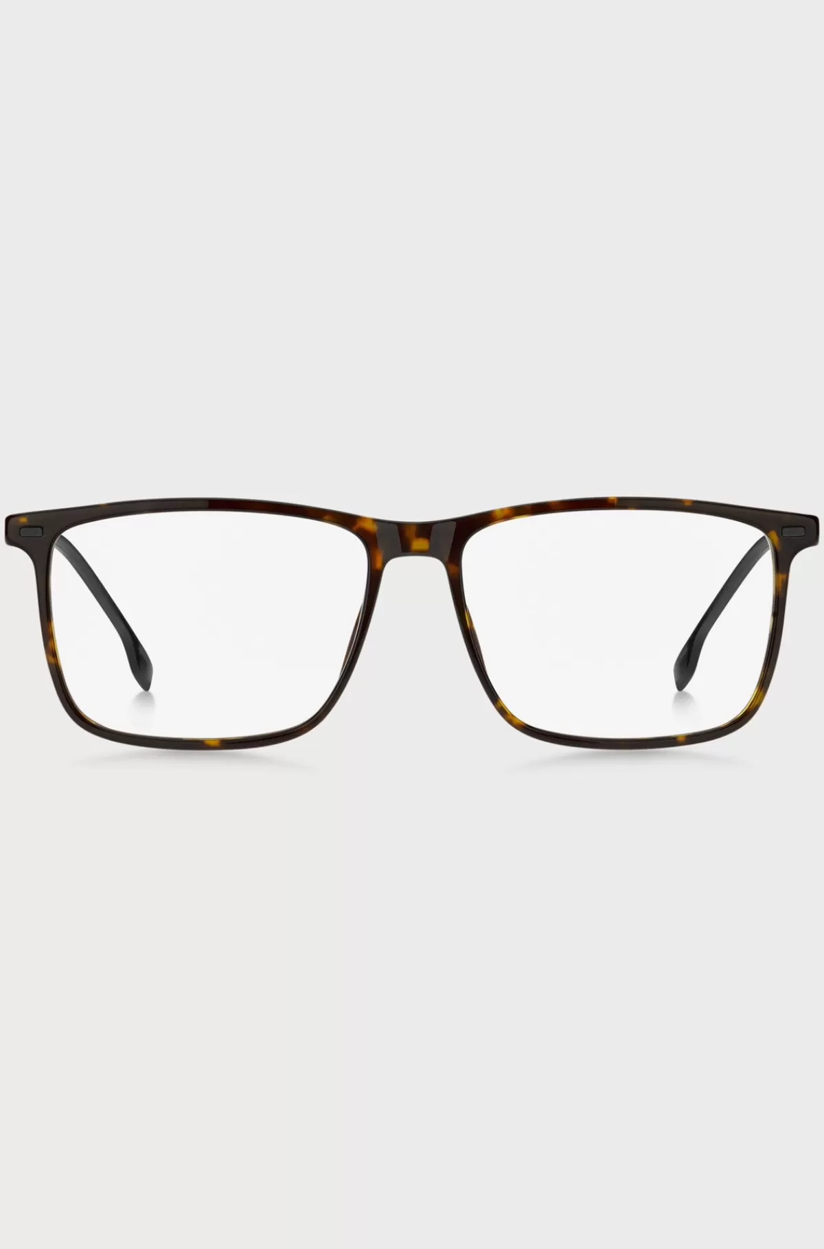 HUGO BOSS Stel Til Briller Med Styrke I Havana-acetat Med Stænger I Sort Acetat Brun Cheap