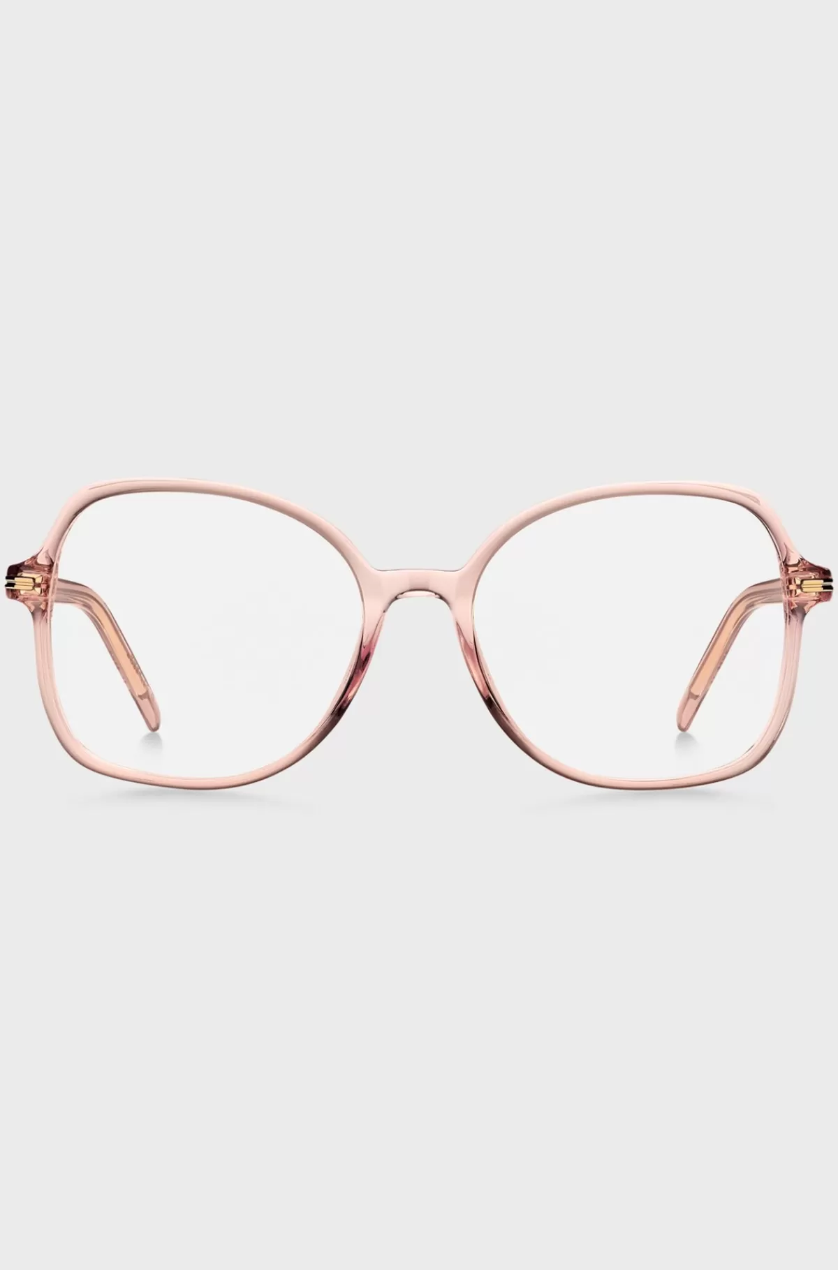 HUGO BOSS Stel Til Briller Med Styrke I Lyserødt Acetat Med Guldfarvet Metal Lys pink Cheap