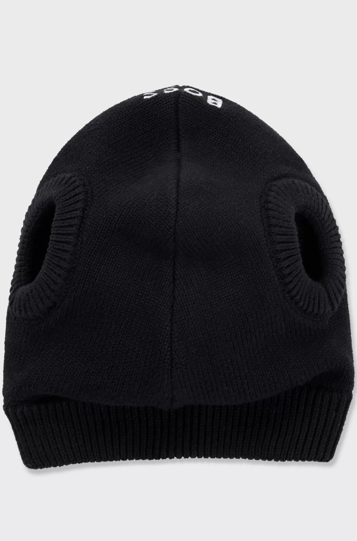 HUGO BOSS Strikket Hue Til Hunde Med Dobbelt B-monogram Sort Sale