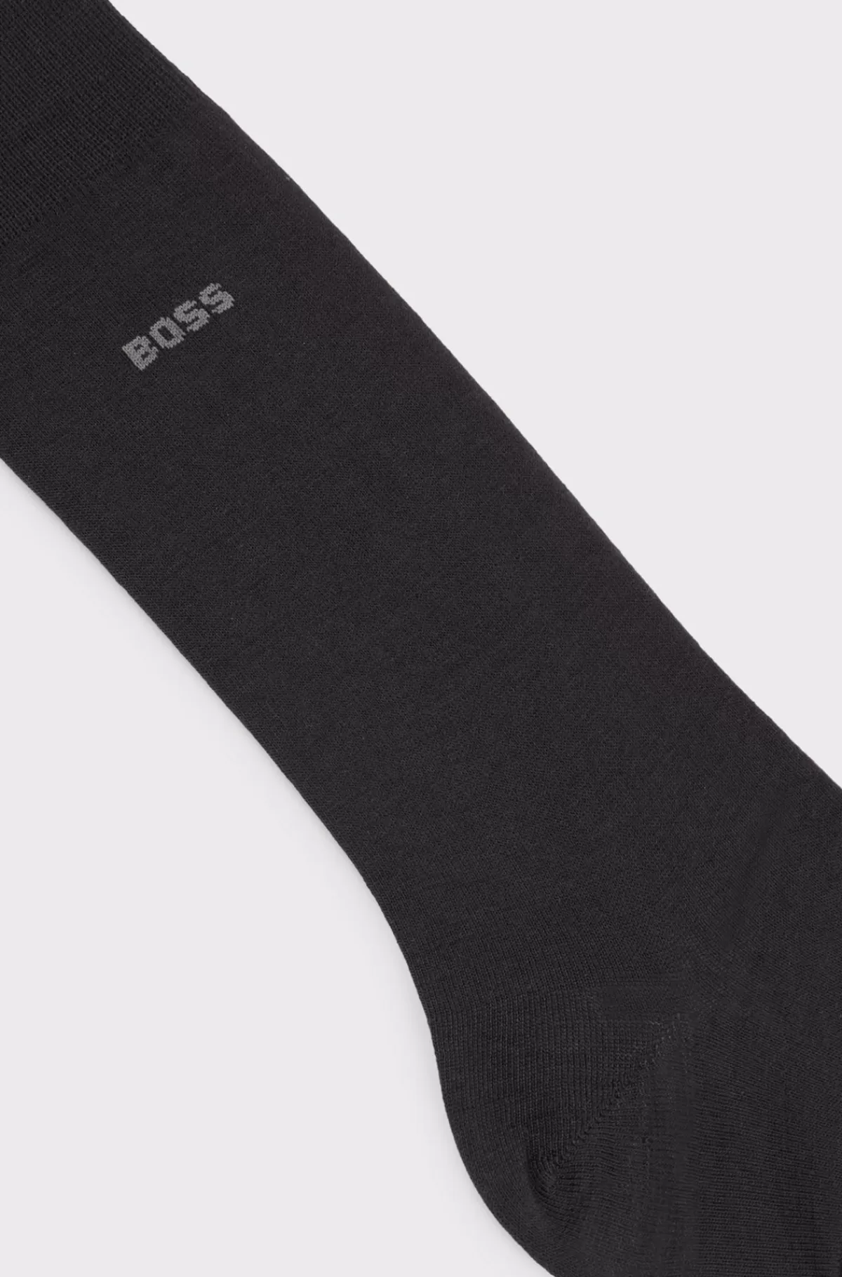 HUGO BOSS Strømper I Almindelig Længde Med Logo Fremstillet I En Uldblanding Sort Hot