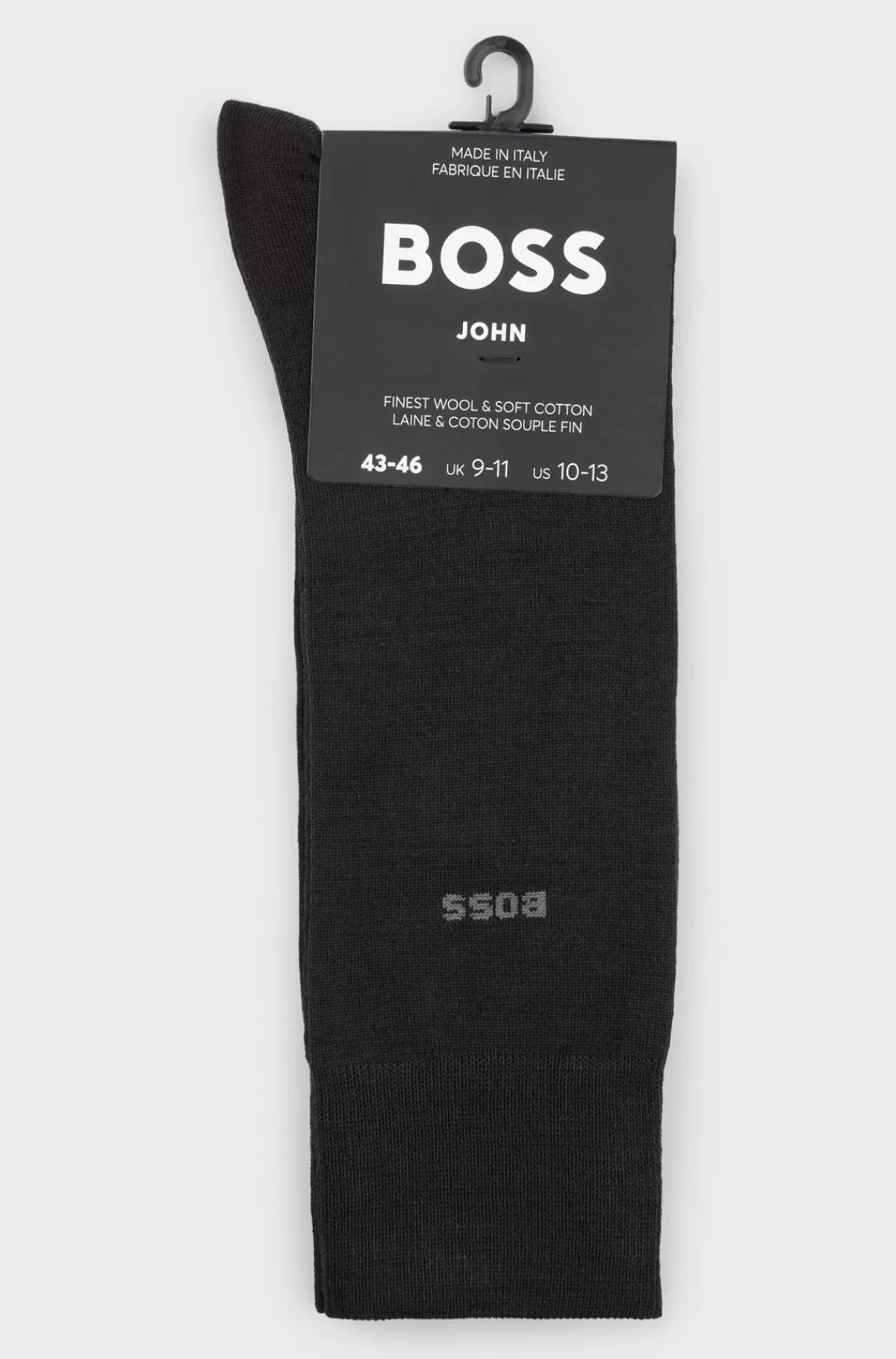 HUGO BOSS Strømper I Almindelig Længde Med Logo Fremstillet I En Uldblanding Sort Hot