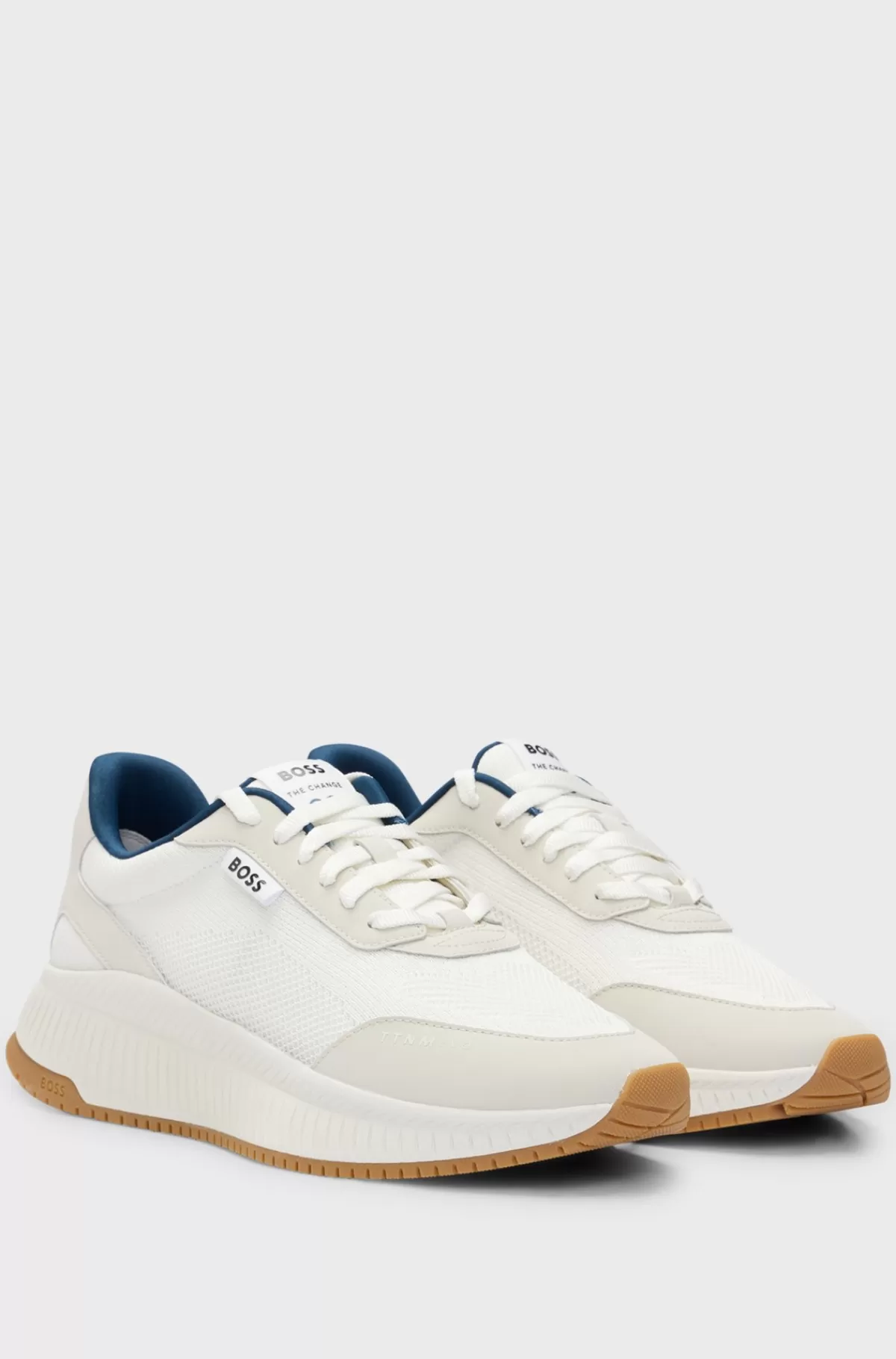 HUGO BOSS THE CHANGE Sneakers Lys beige Discount