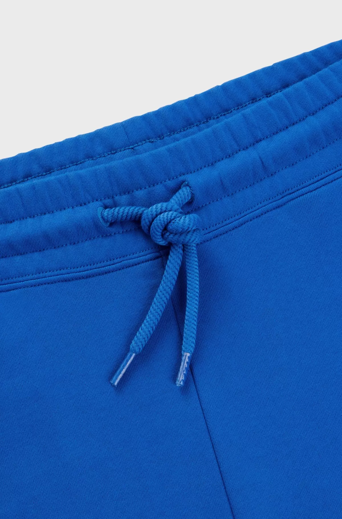 HUGO BOSS Tracksuit-bukser I Sweatkvalitet Af Bomuld Med Loose Fit Og Konturlogo Blå Best