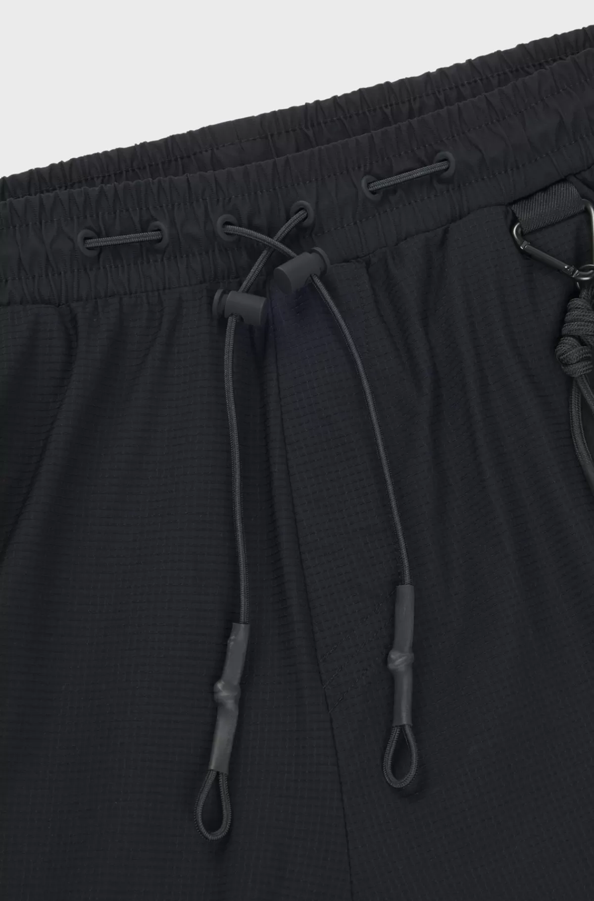HUGO BOSS Tracksuit-bukser Med Regular Fit I Hurtigtørrende Performance-stof Sort Discount