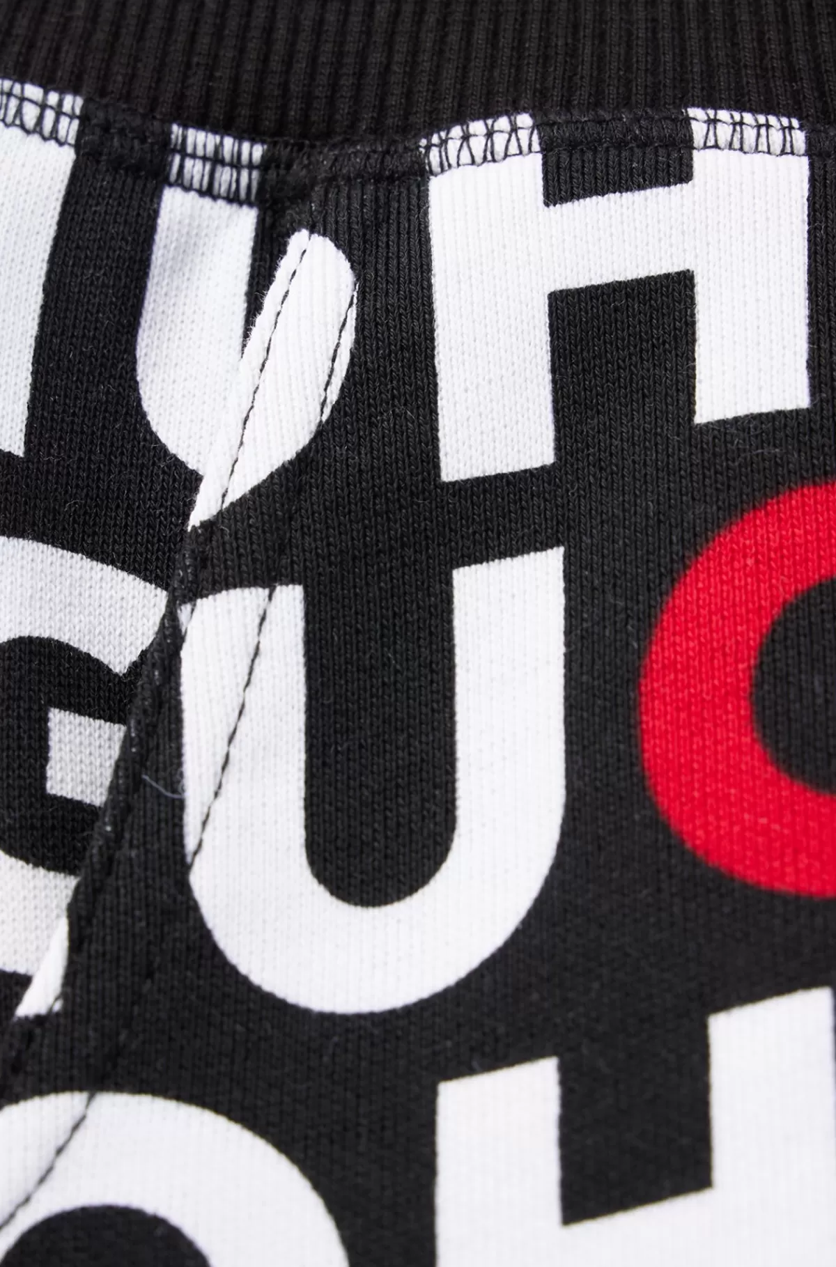 HUGO BOSS Tracksuit-bukser Til Børn I Bomuldsblanding Med Gentaget Logoprint Mønstret Best