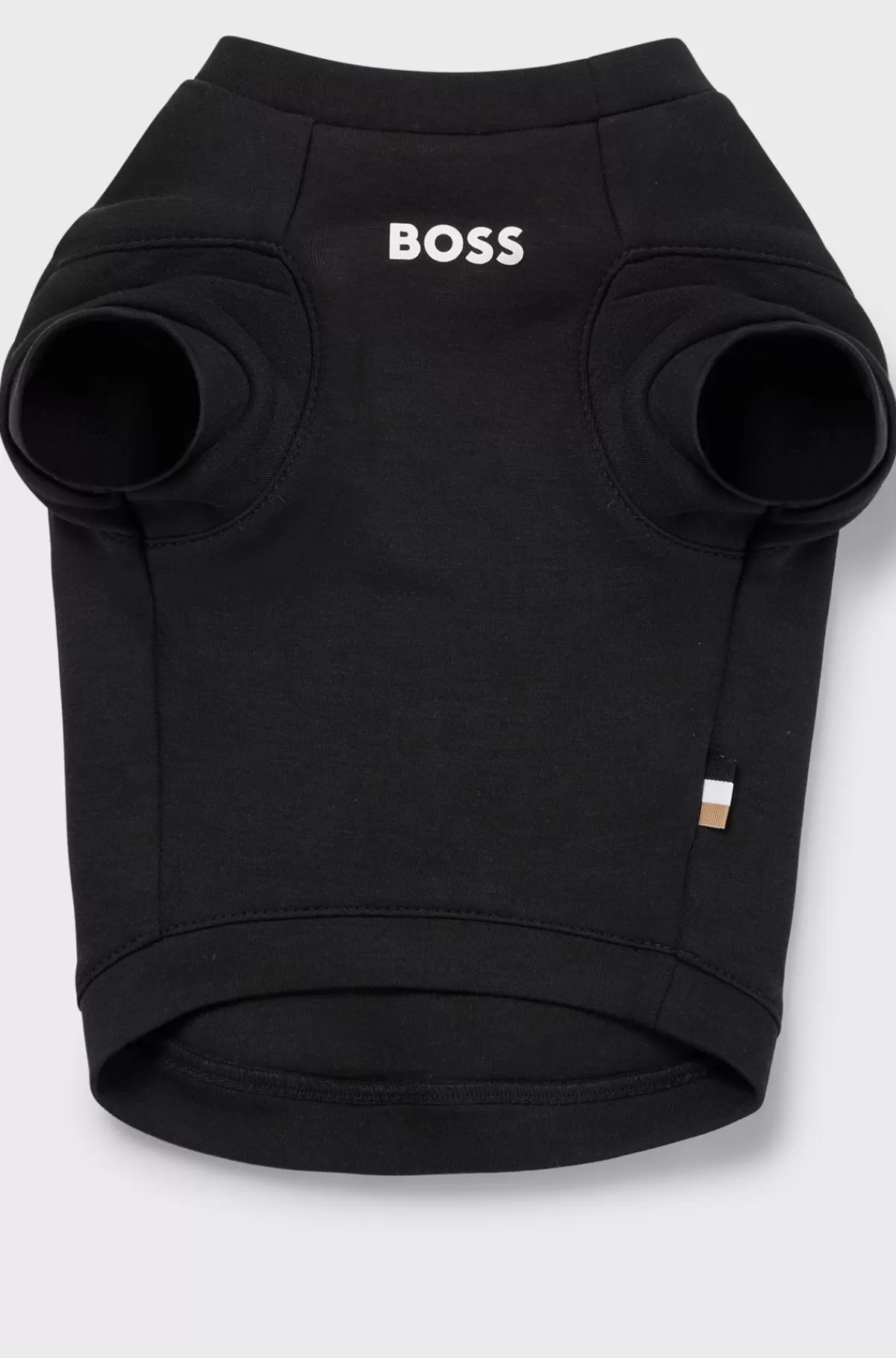 HUGO BOSS T-shirt I Bomuldsblandet Jersey Til Hunde Sort Fashion