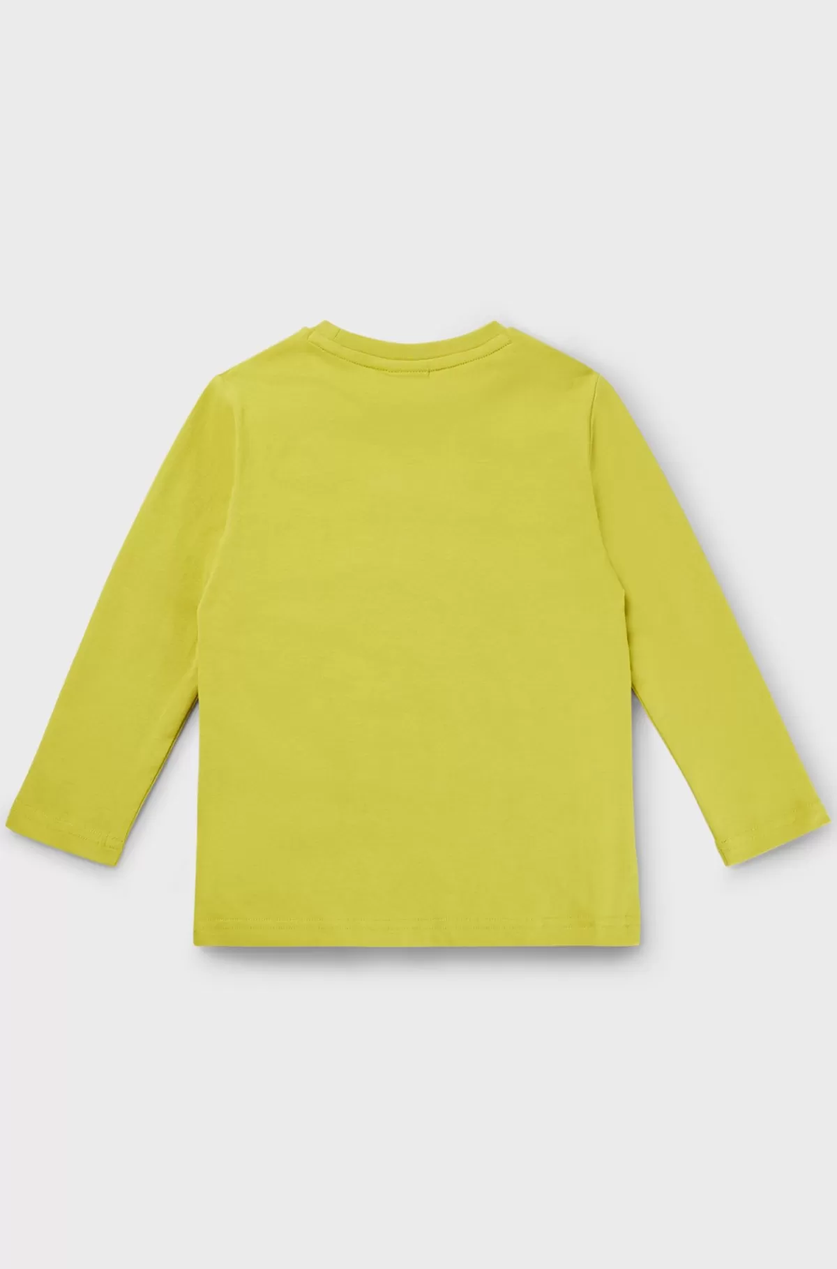 HUGO BOSS T-shirt Med Lange ærmer Til Børn I Bomuld Med Logoprint Grøn Best