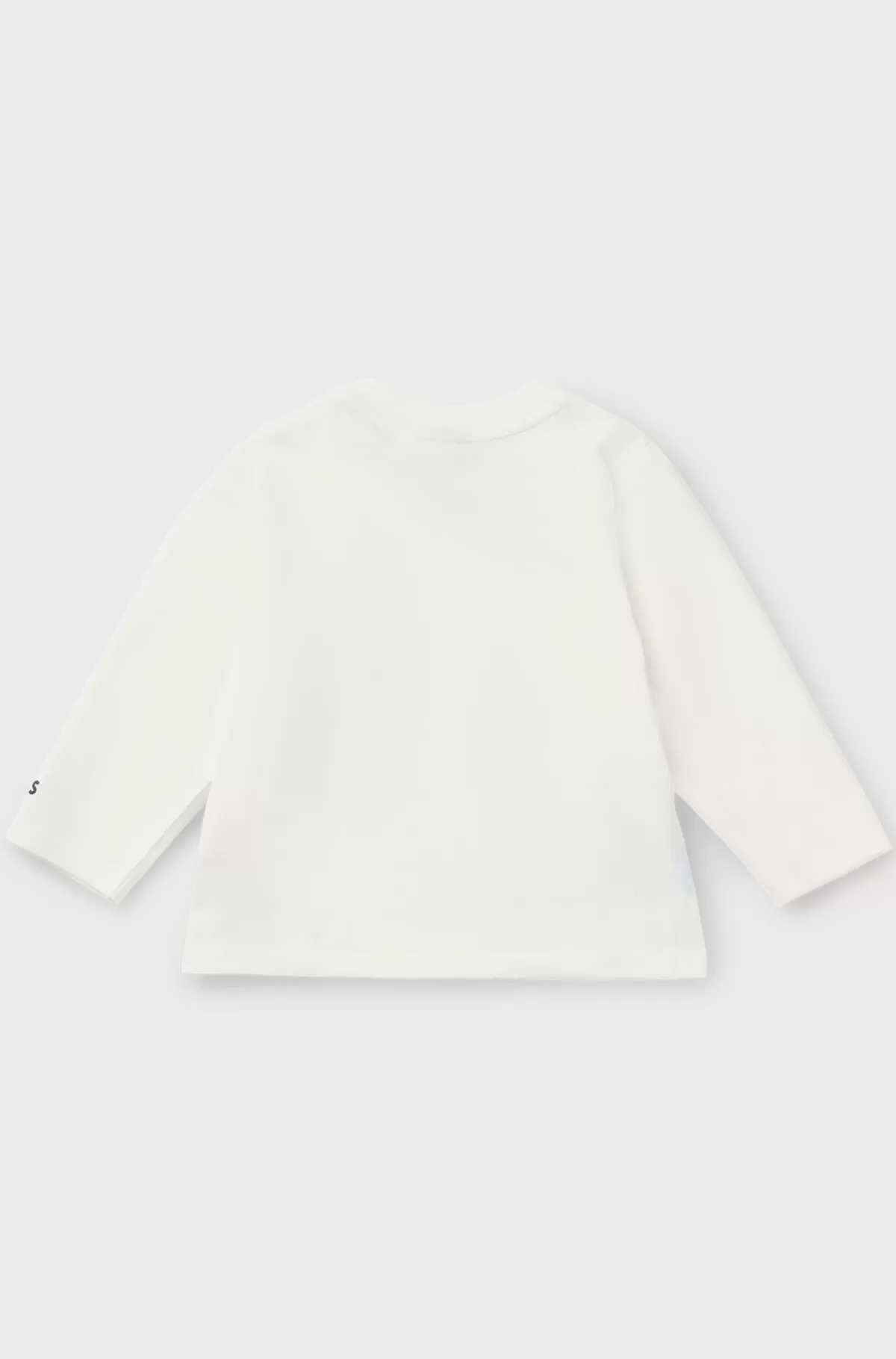 HUGO BOSS T-shirt Til Babyer I Bomuld Med Stræk Og Rød Panda-motiv Hvid New