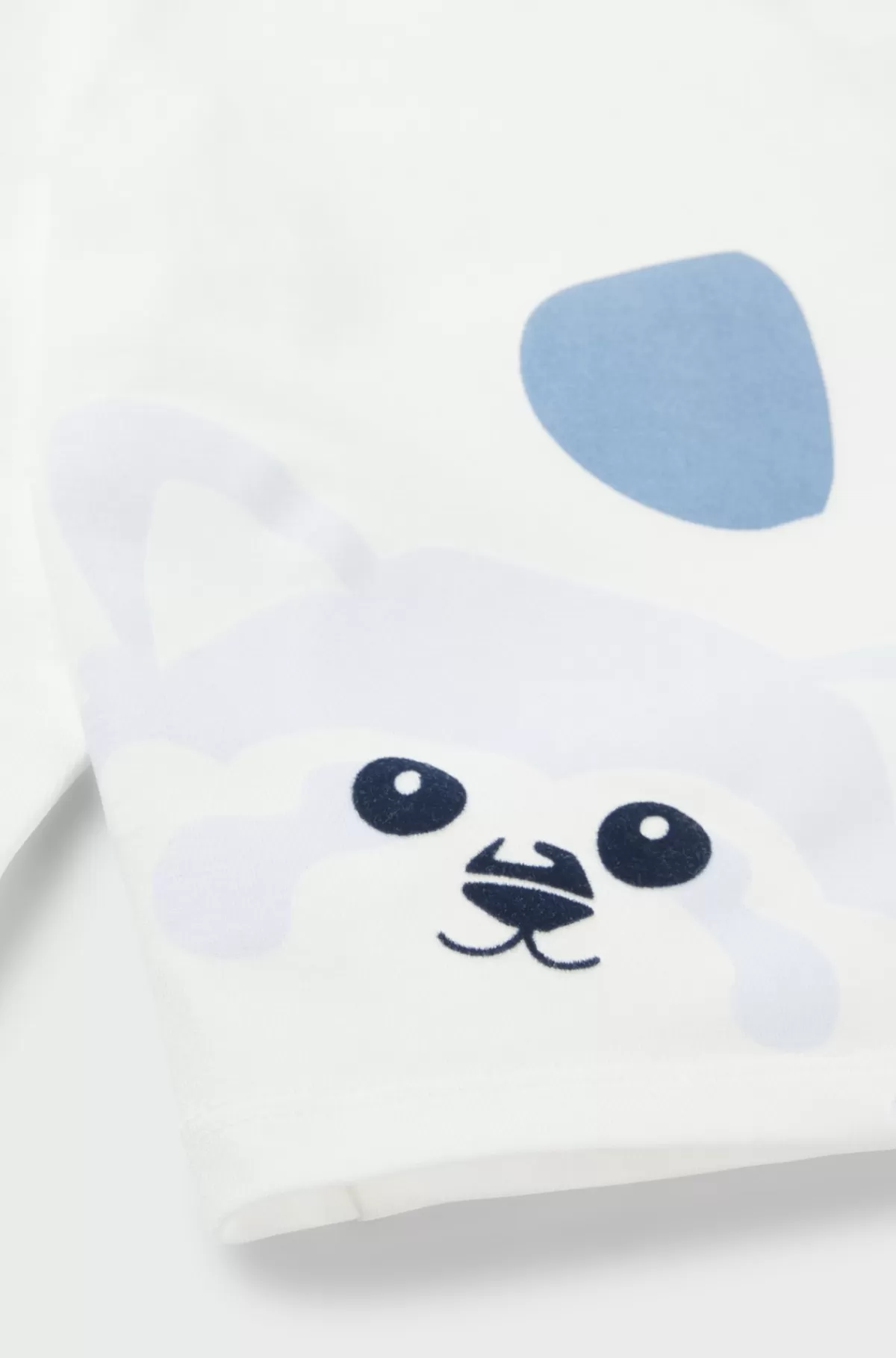 HUGO BOSS T-shirt Til Babyer I Bomuld Med Stræk Og Rød Panda-motiv Hvid New