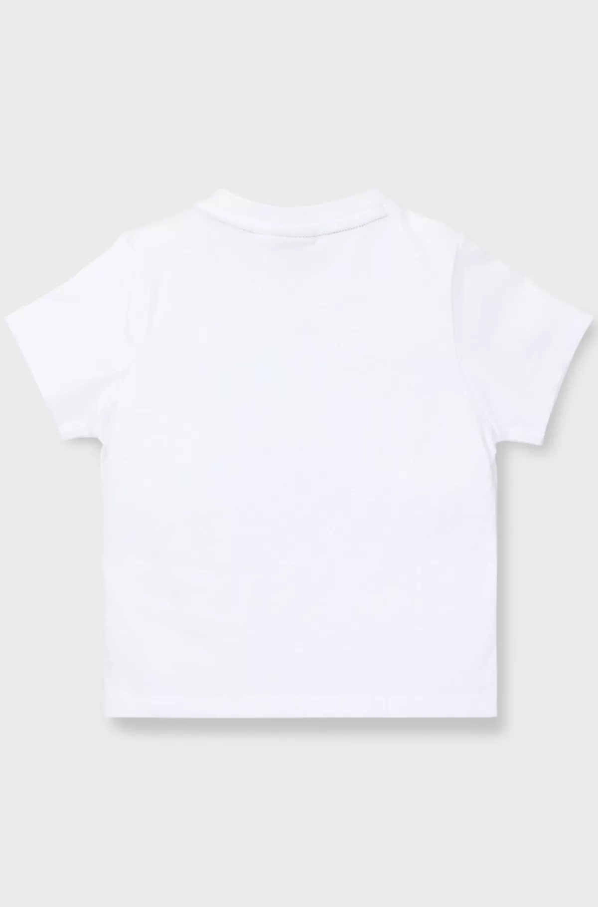 HUGO BOSS T-shirt Til Børn I Bomuld Med Den Nye Sæsons Grafik Hvid Sale