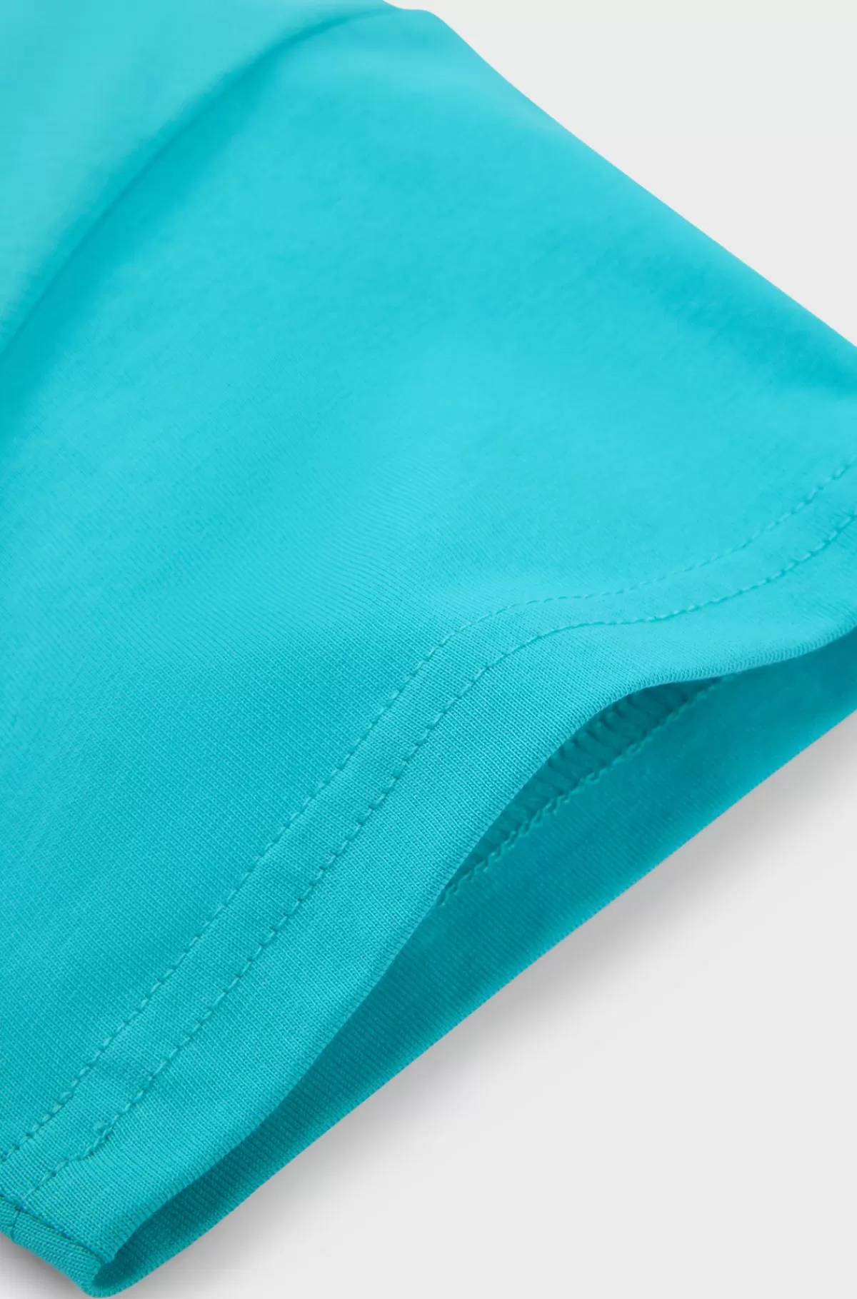 HUGO BOSS T-shirt Til Børn I Bomuld Med Loose Fit Og årstidens Print Turkis Sale